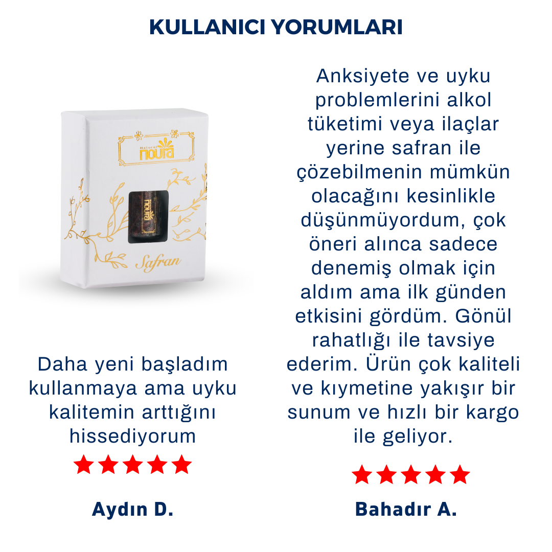 İran Safranı 1 Gr A+ Kalite