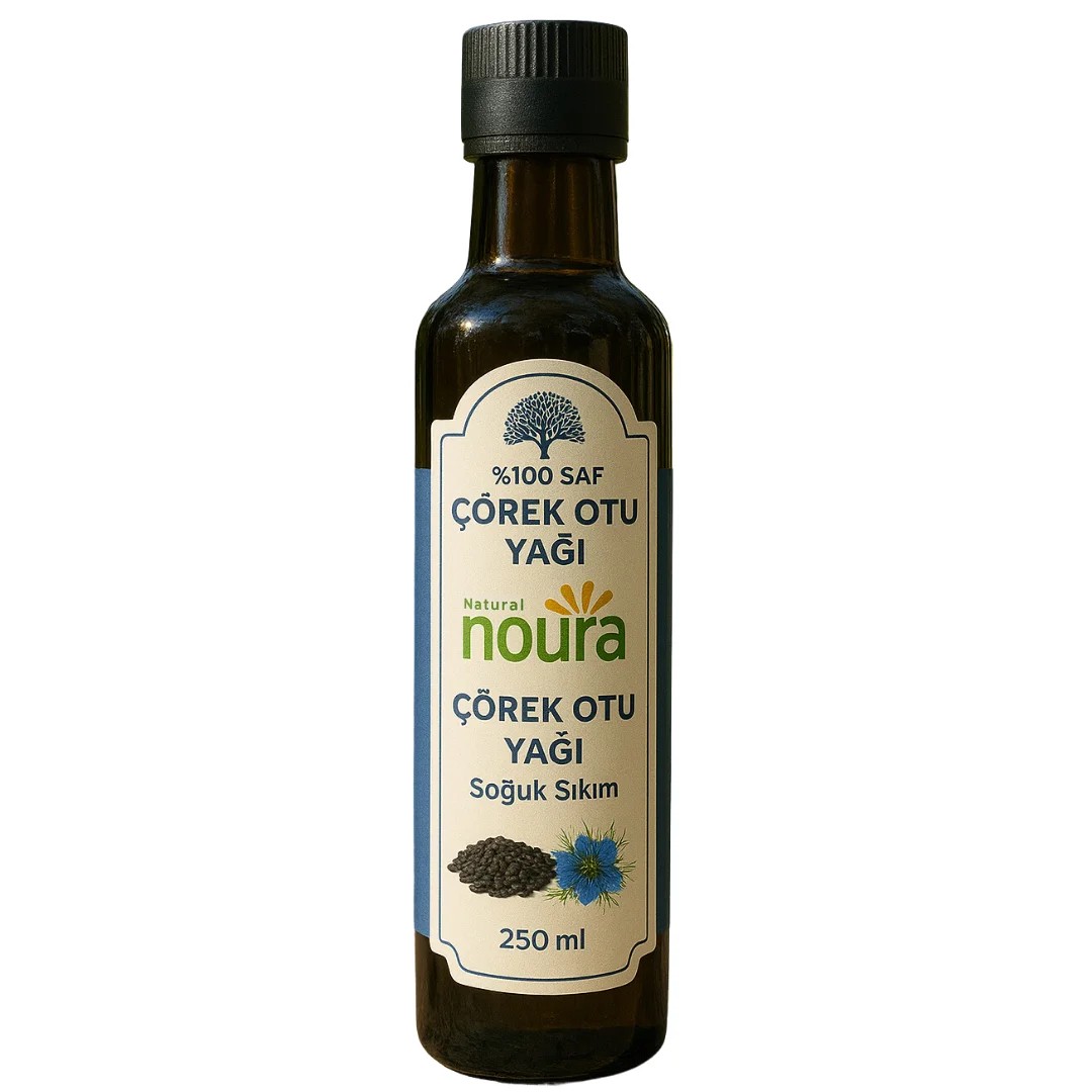 Çörekotu Yağı 250 ml - %100 Doğal -Soğuk Sıkım - Yerli Tohum 