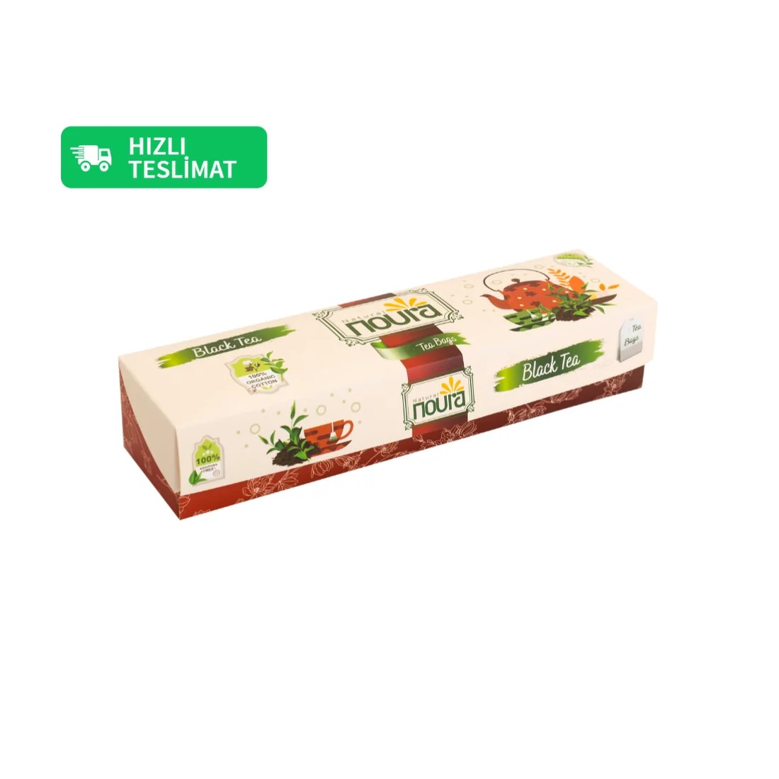 Siyah Çay 25 Adet Müslin Poşet | Premium Siyah Çay
