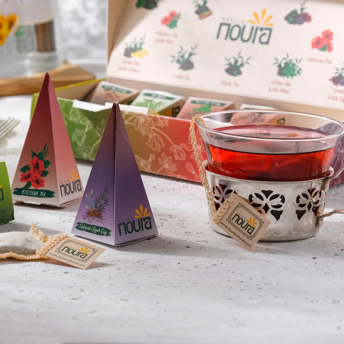 Mixed Tea 10 Pieces Muslin Bags