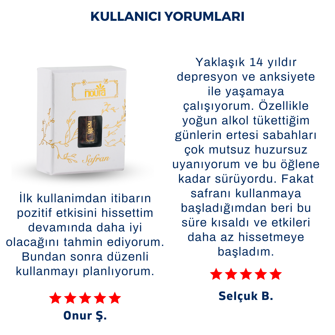 İran Safranı 1 Gr A+ Kalite