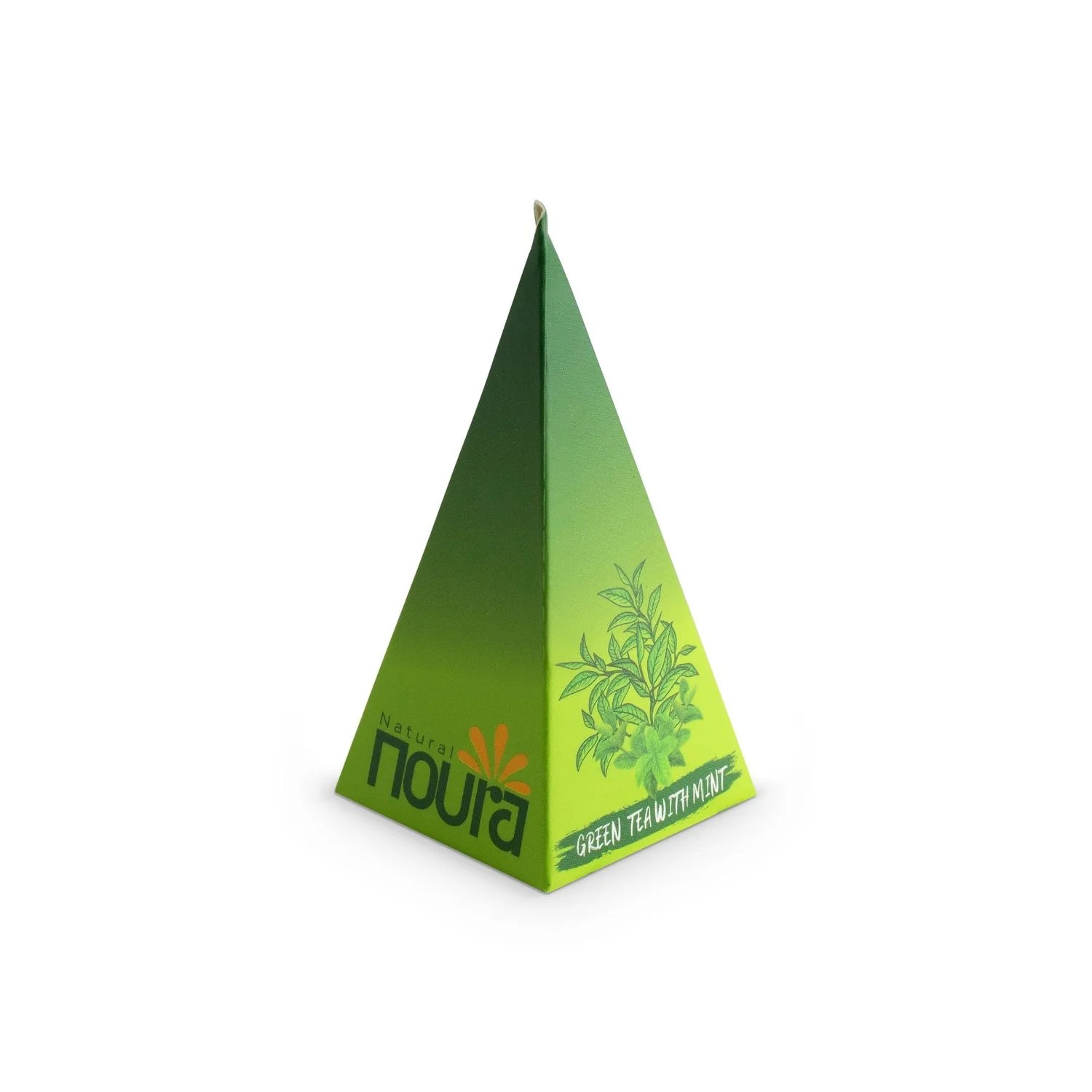 Green Tea With Mint - 10 Cotton Tea Bags