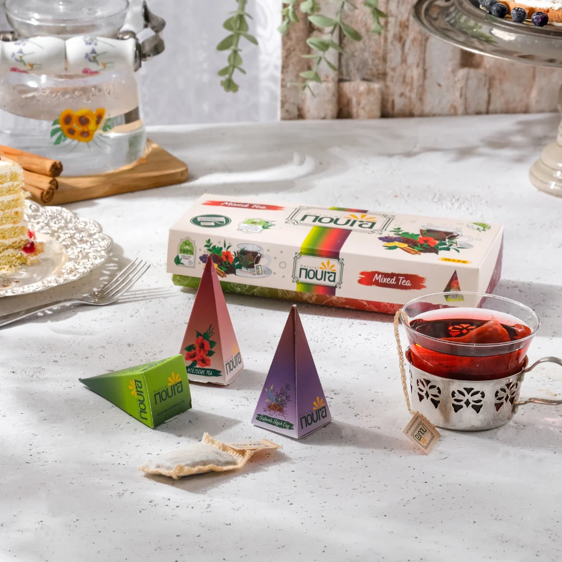 Mixed Tea 10 Pieces Muslin Bags