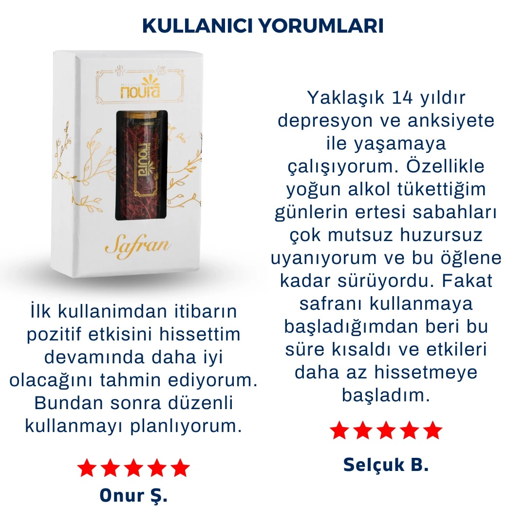 İran Safranı 3 Gr A+ Kalite