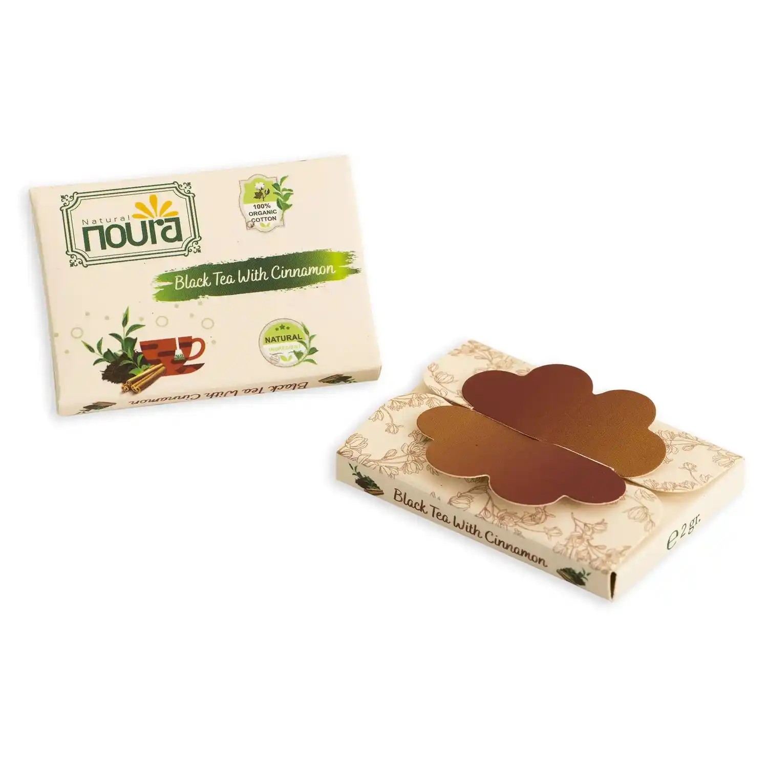 Black Tea With Cinnamon - 25 Cotton Tea Bags