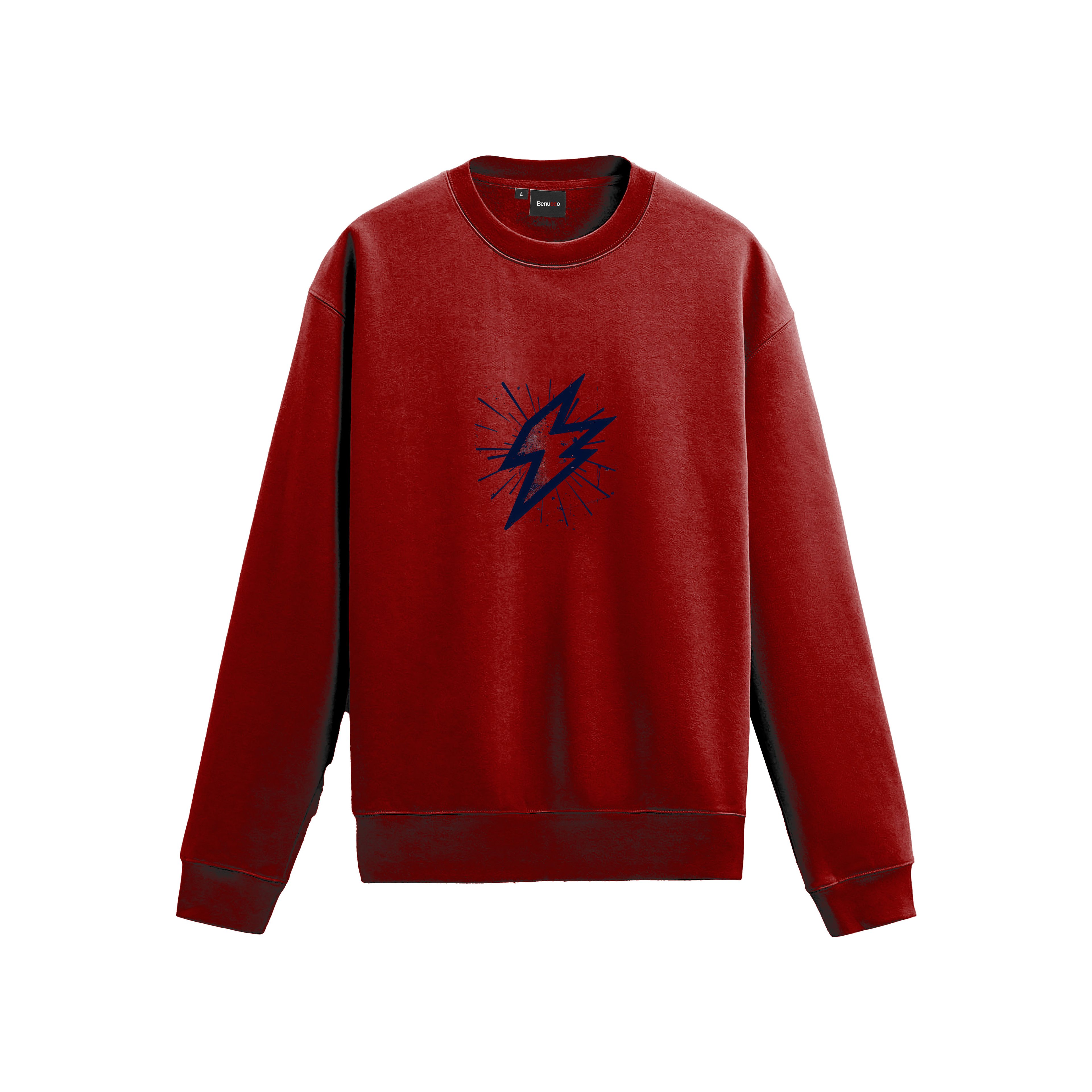 Kırmızı Lightining Sweatshirt