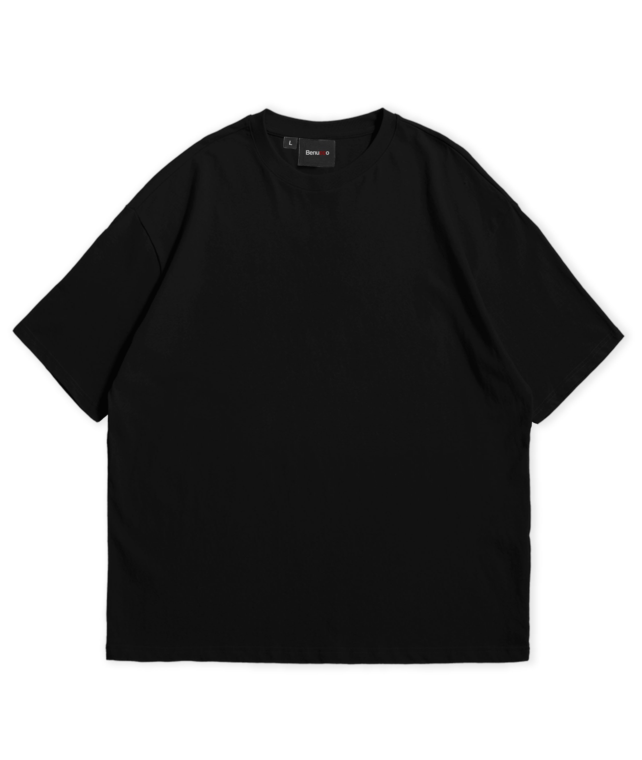 Siyah Basic Oversize T-shirt