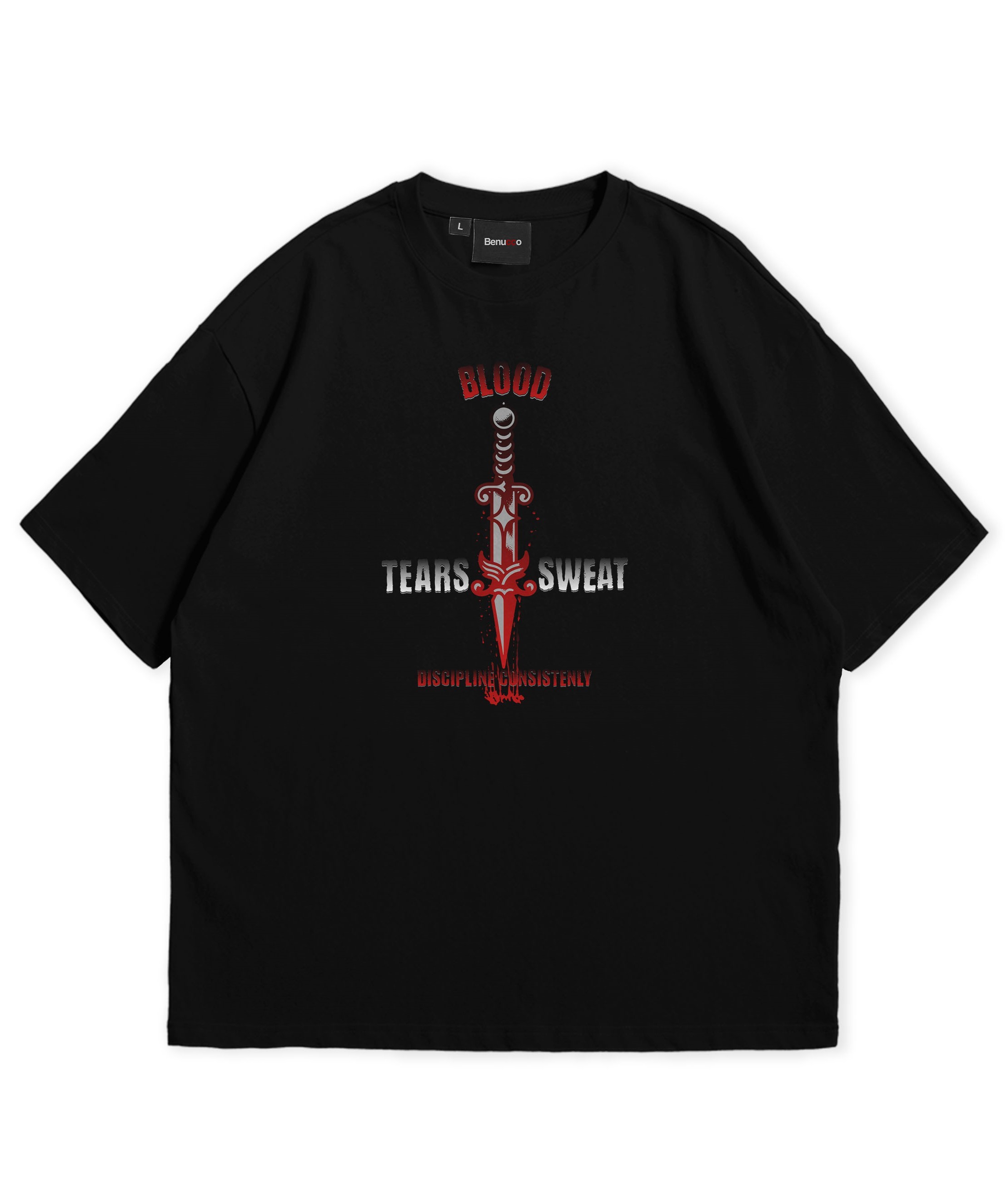 Blood Knife Oversize T-shirt