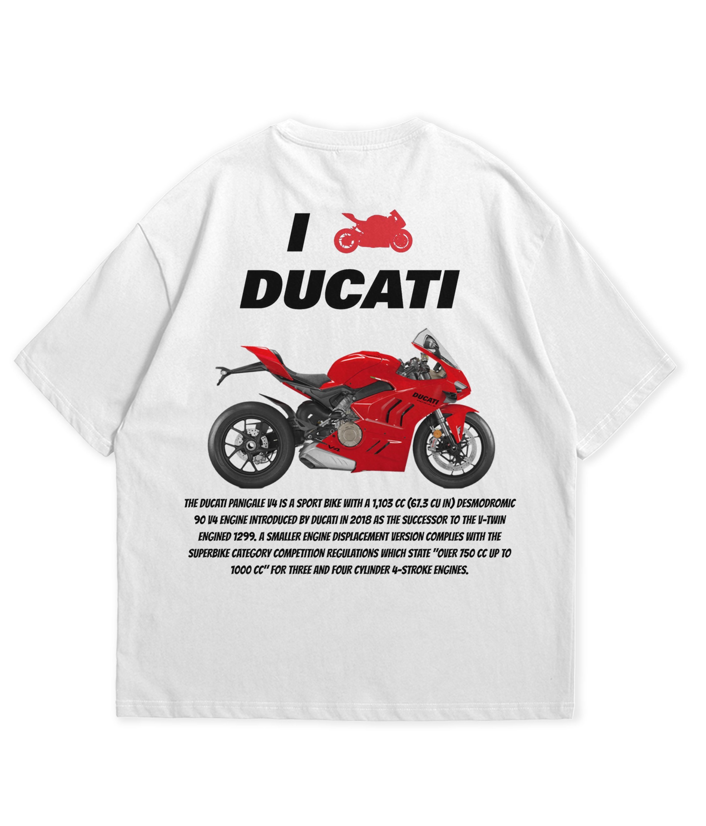 Ducati Panigale V4 Oversize T-shirt