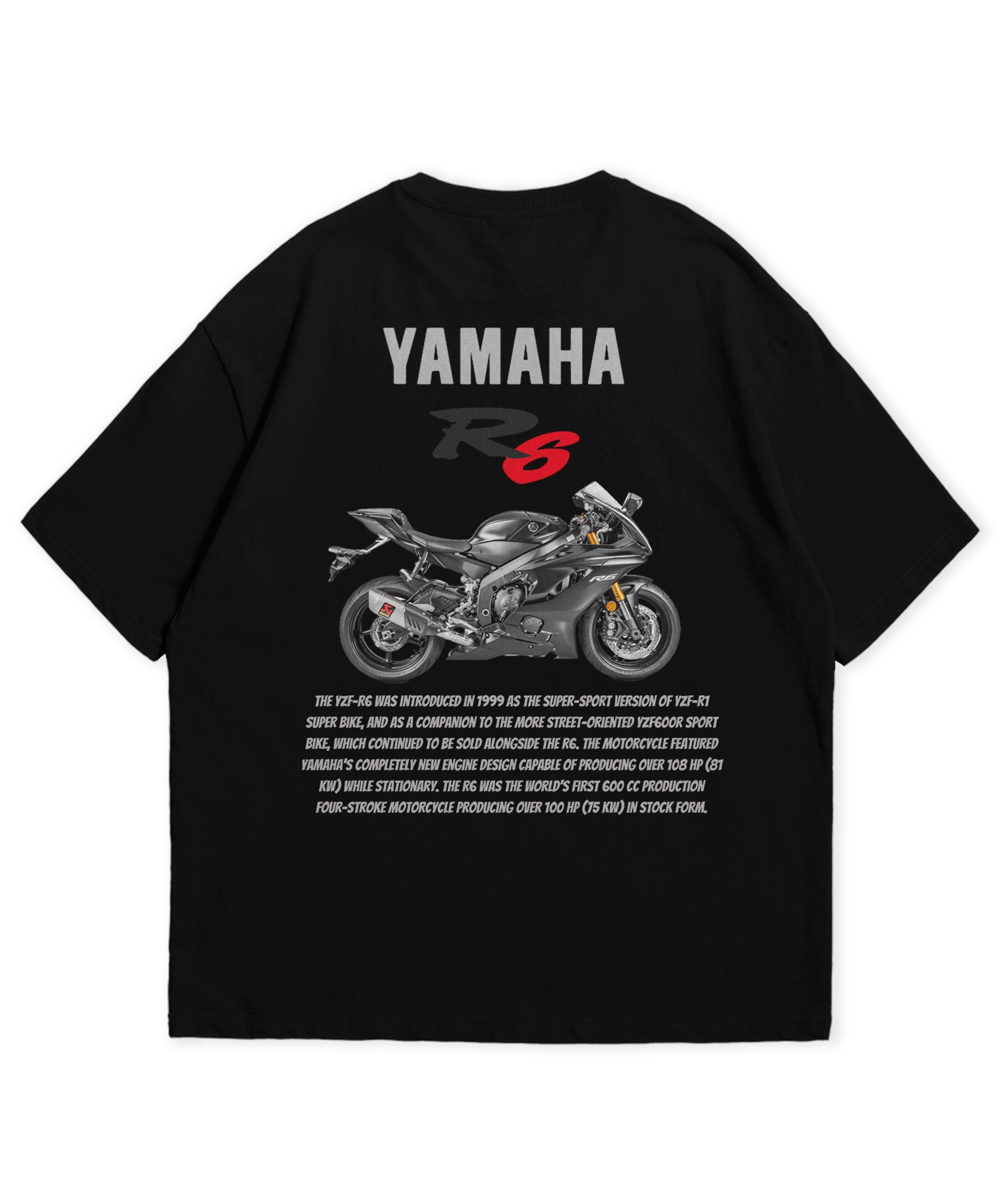 Yamaha R6 Oversize Tişört