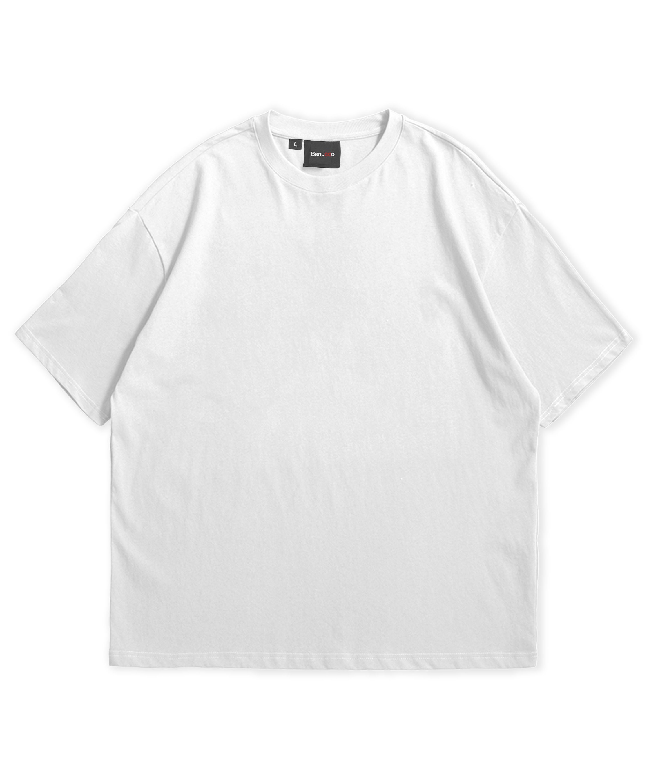 Beyaz Basic Oversize T-shirt