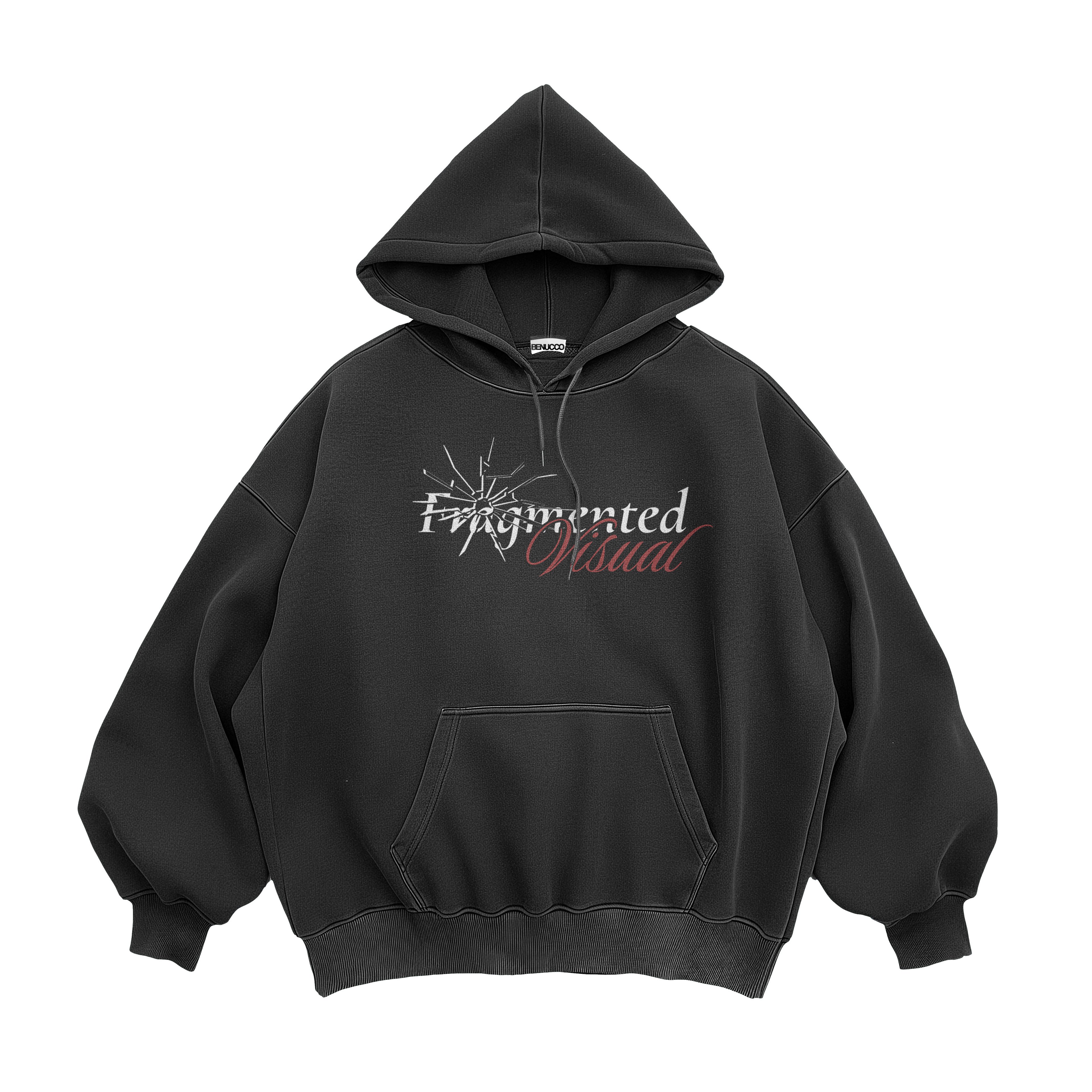 Fragmented Oversize Hoodie