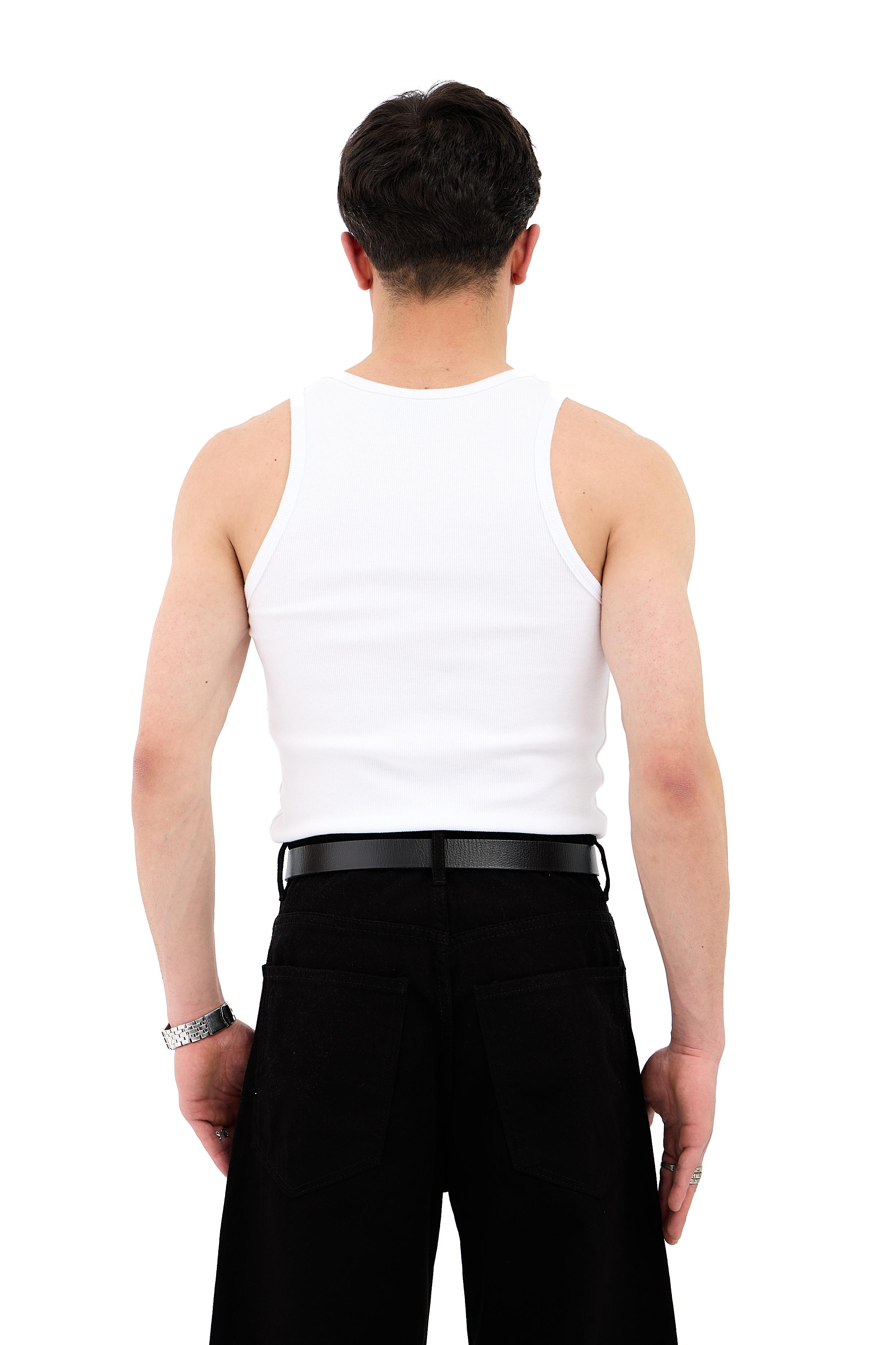 Premium Top Tank Atlet  - BEYAZ