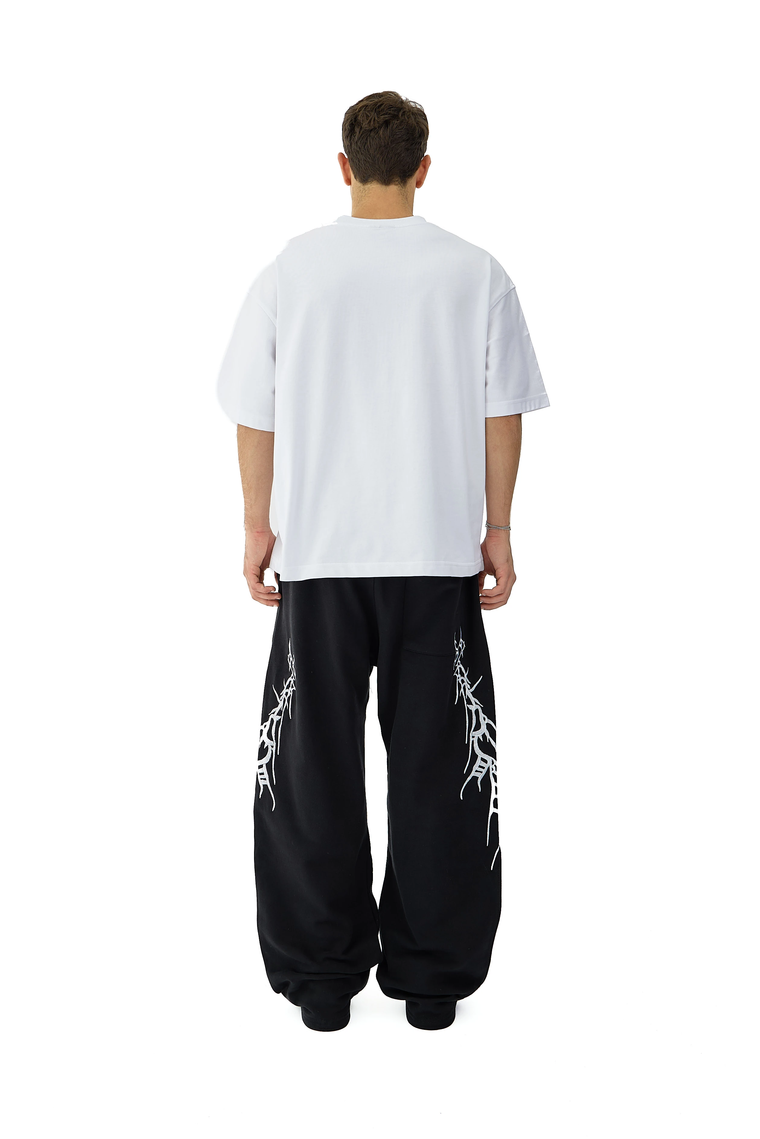 Ritual Scar Nakış Detaylı Premium Sweatpant - SİYAH