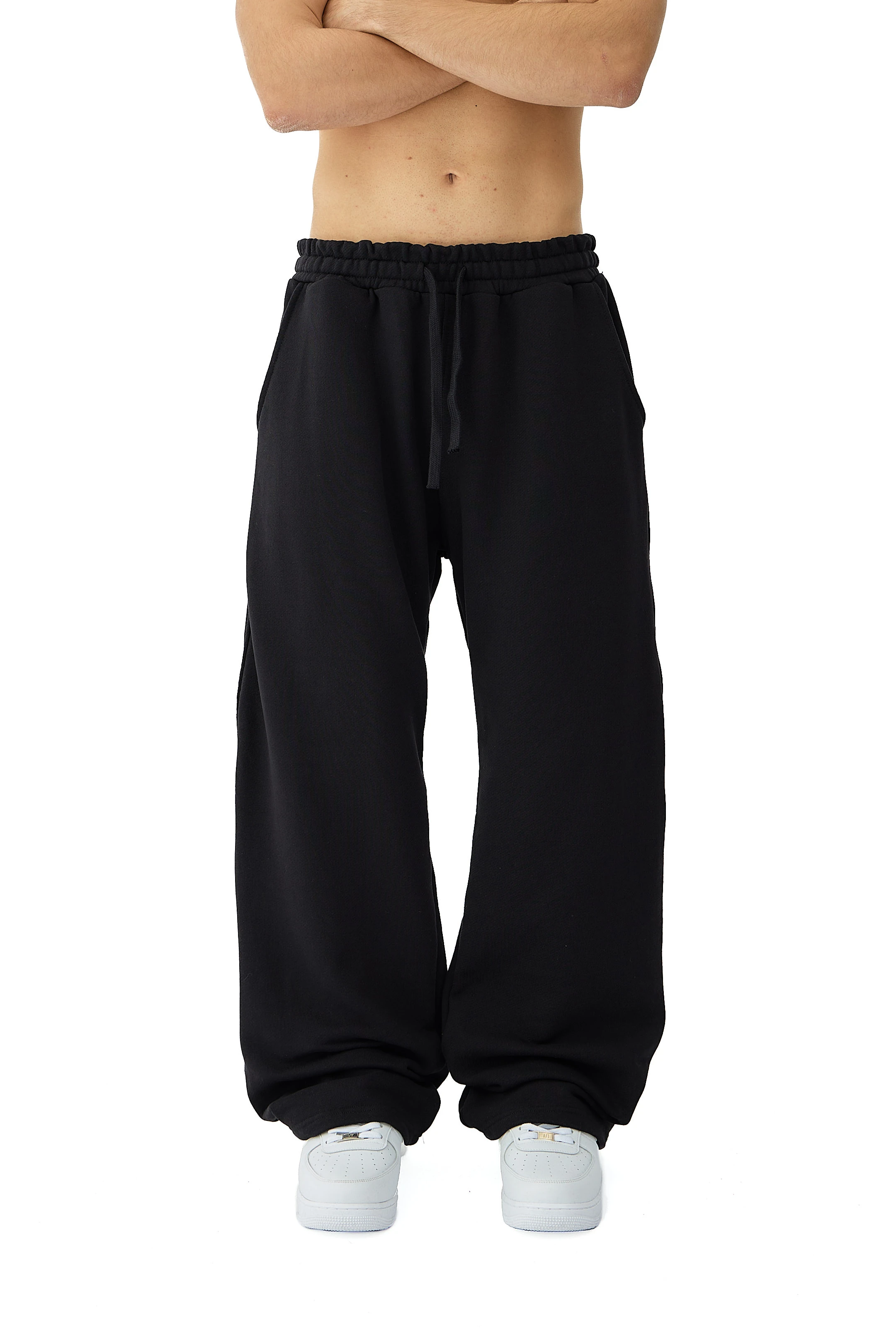 Golden Zaviye Nakış Detaylı Premium Sweatpant