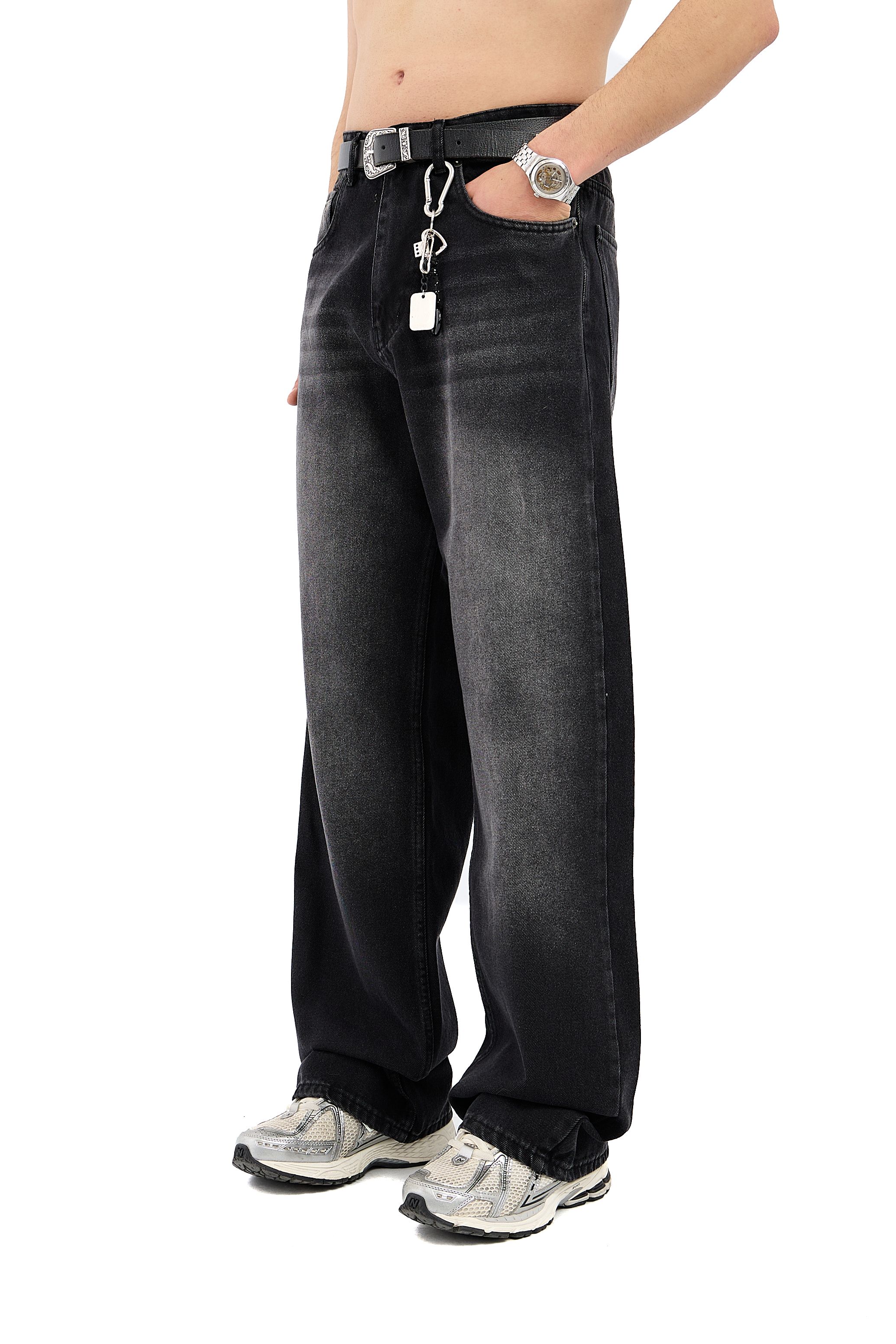 Winter Washed Super Baggy Jean