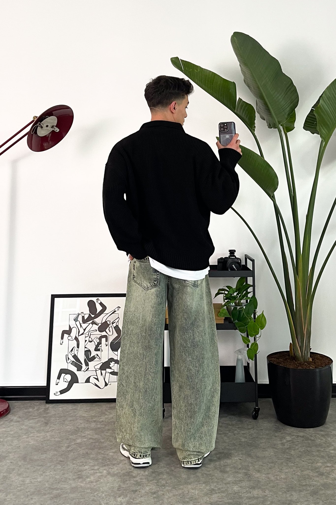 Premium Washed Baggy Jean