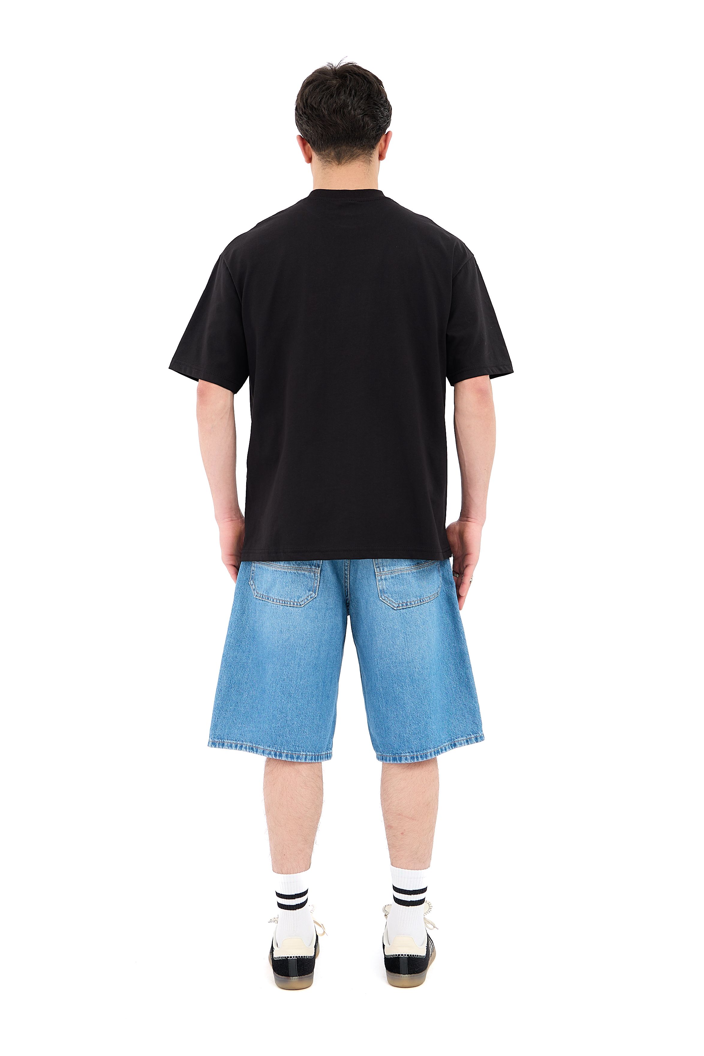 Vale State Nakış Detay Oversize Tişört