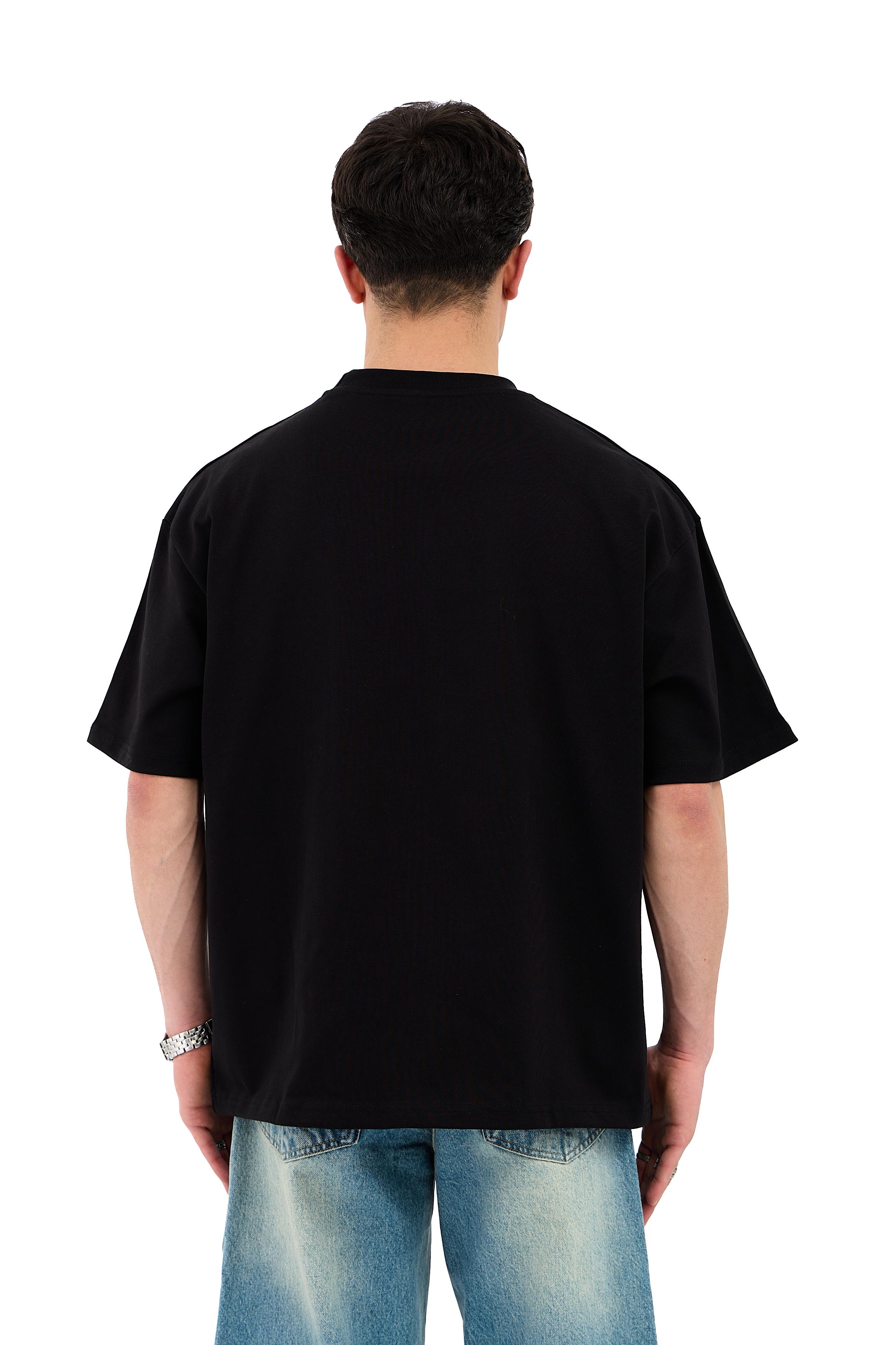 Hecate Baskı Detay Oversize Tişört