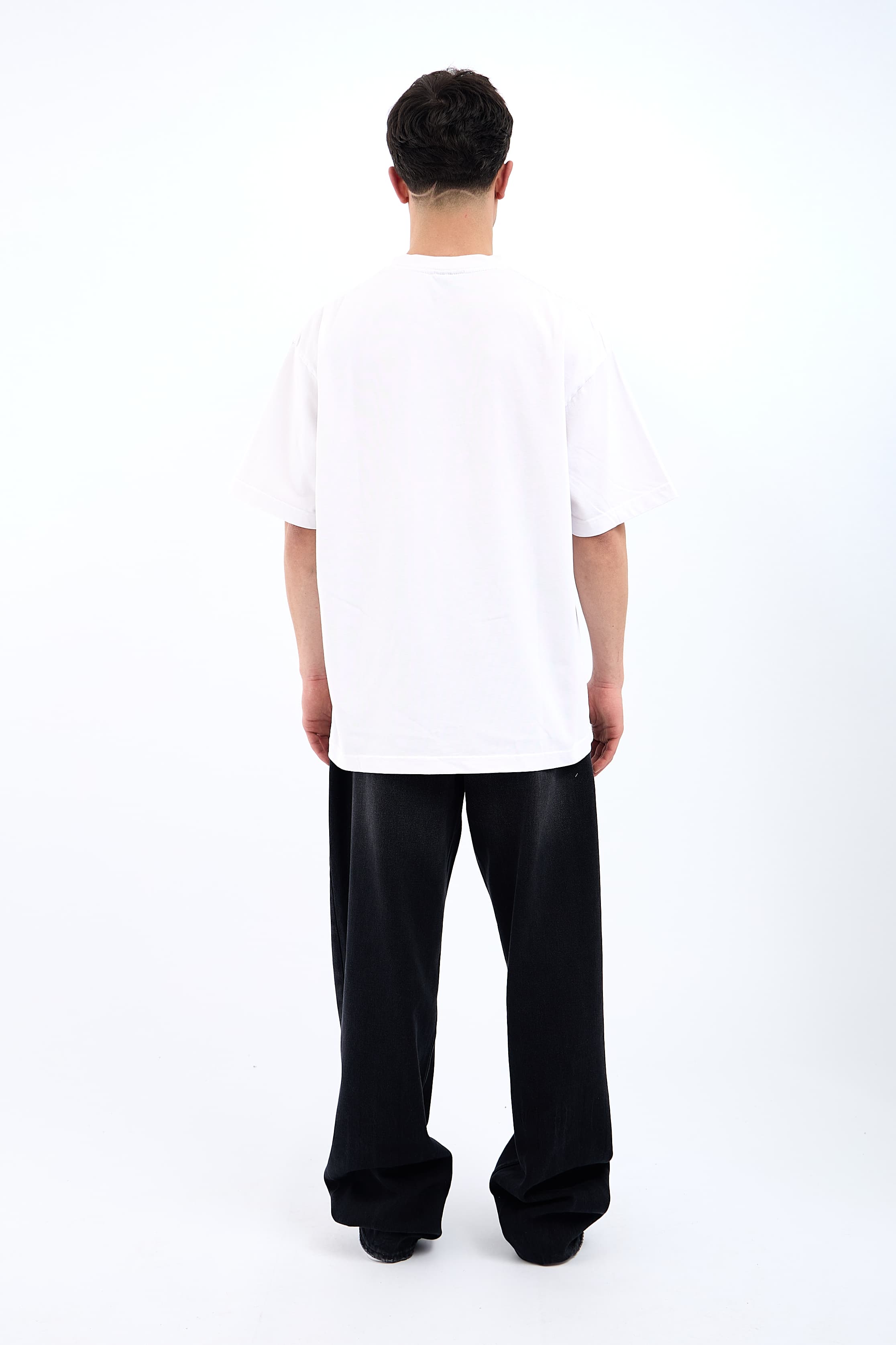 I Can Becaule Nakışlı Premium Oversize Tişört - BEYAZ