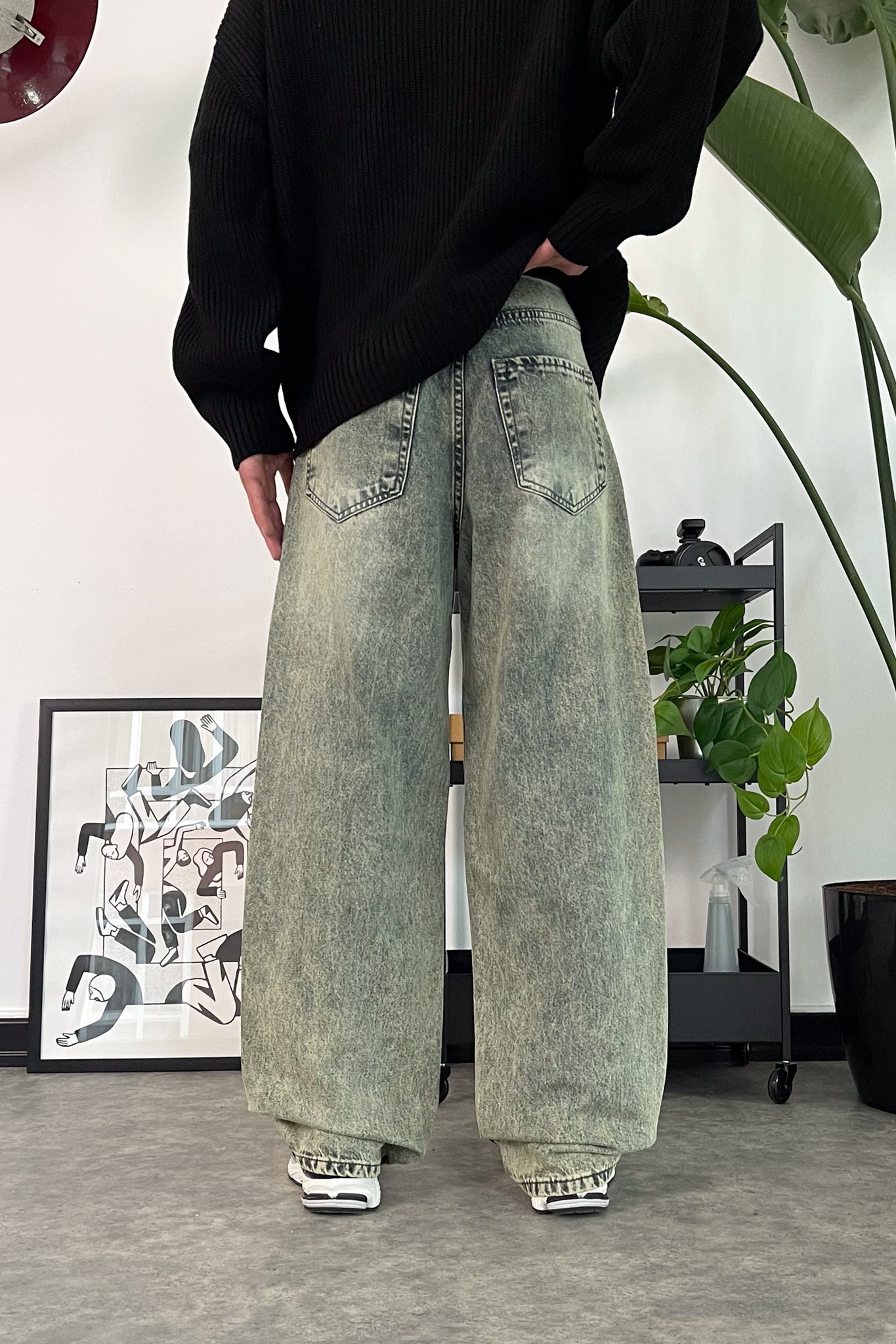 Premium Washed Baggy Jean
