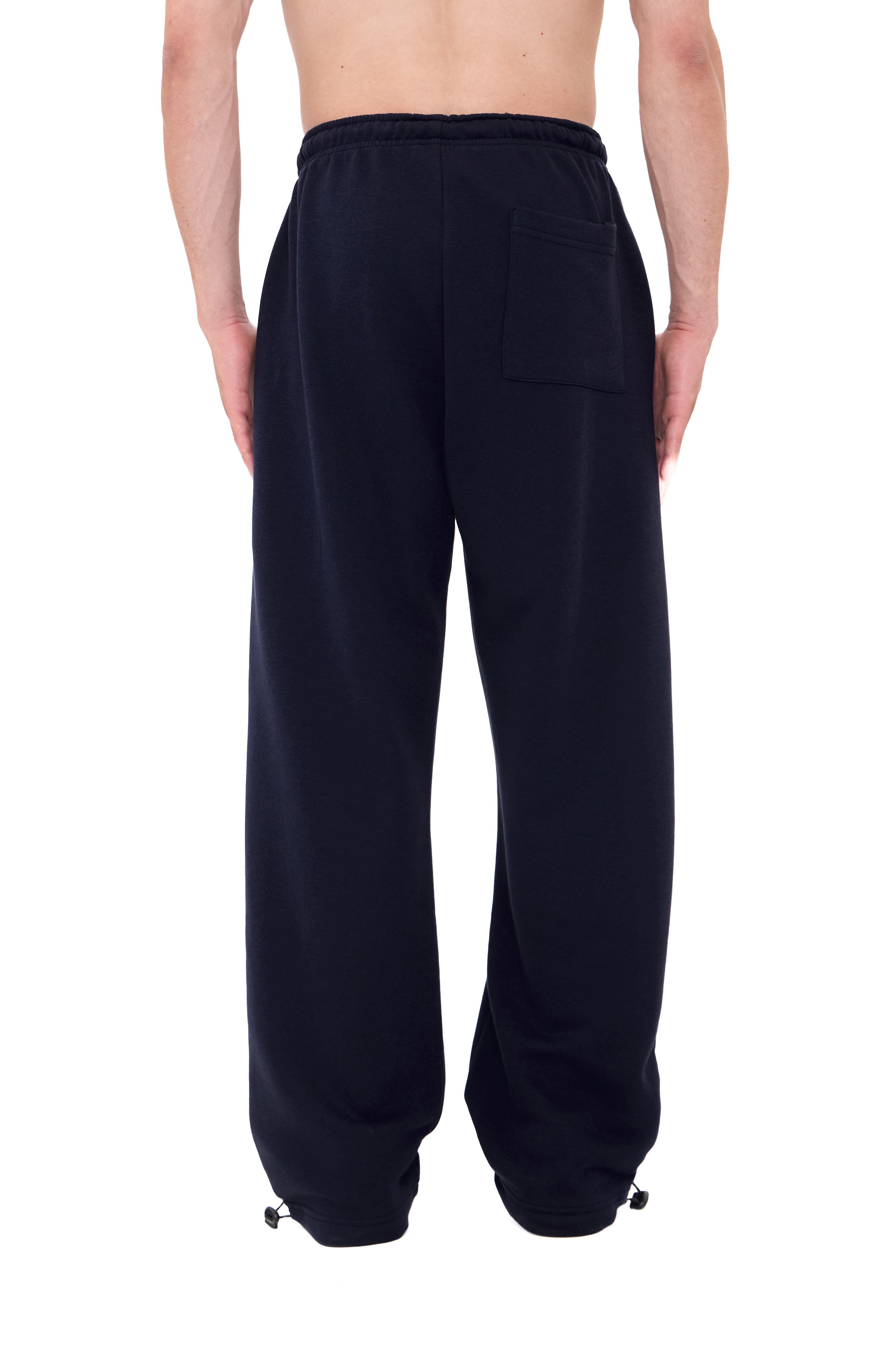  Hitup Premium Basic Ayarlanabilir Paça Oversize Eşofman Altı  - LACİVERT