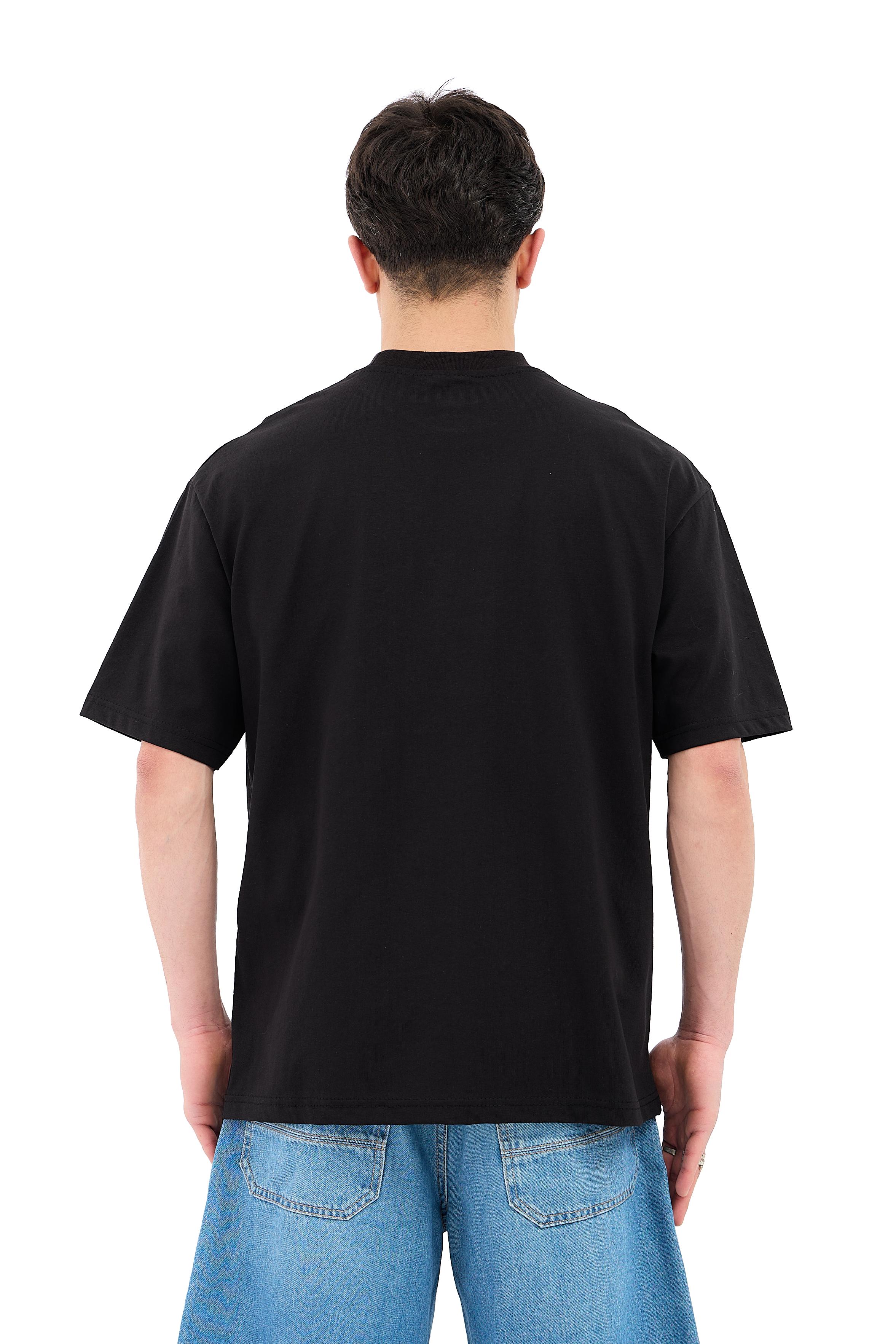Vale State Nakış Detay Oversize Tişört