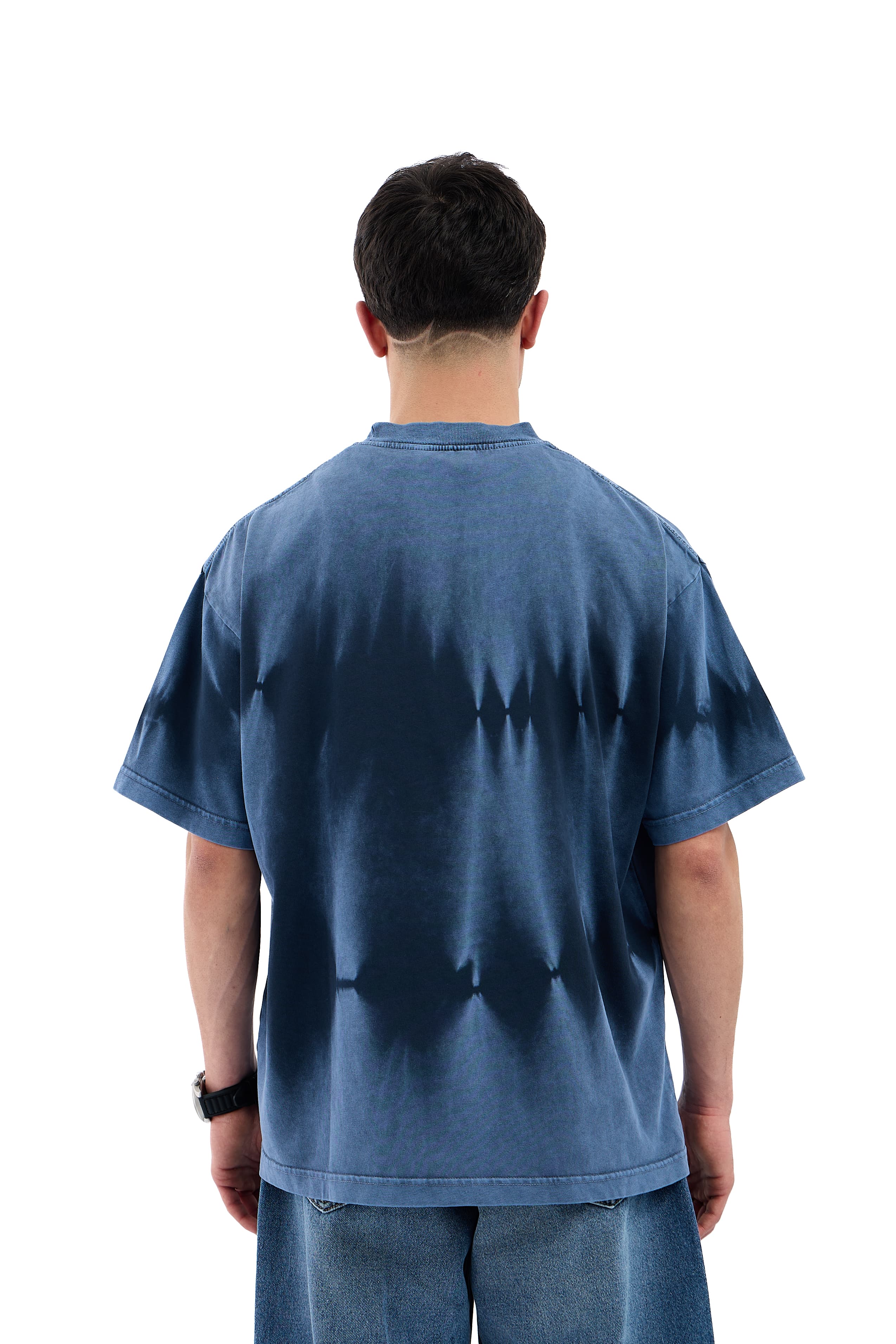 I Can Becaule Nakışlı Premium Oversize Tişört - LACİVERT