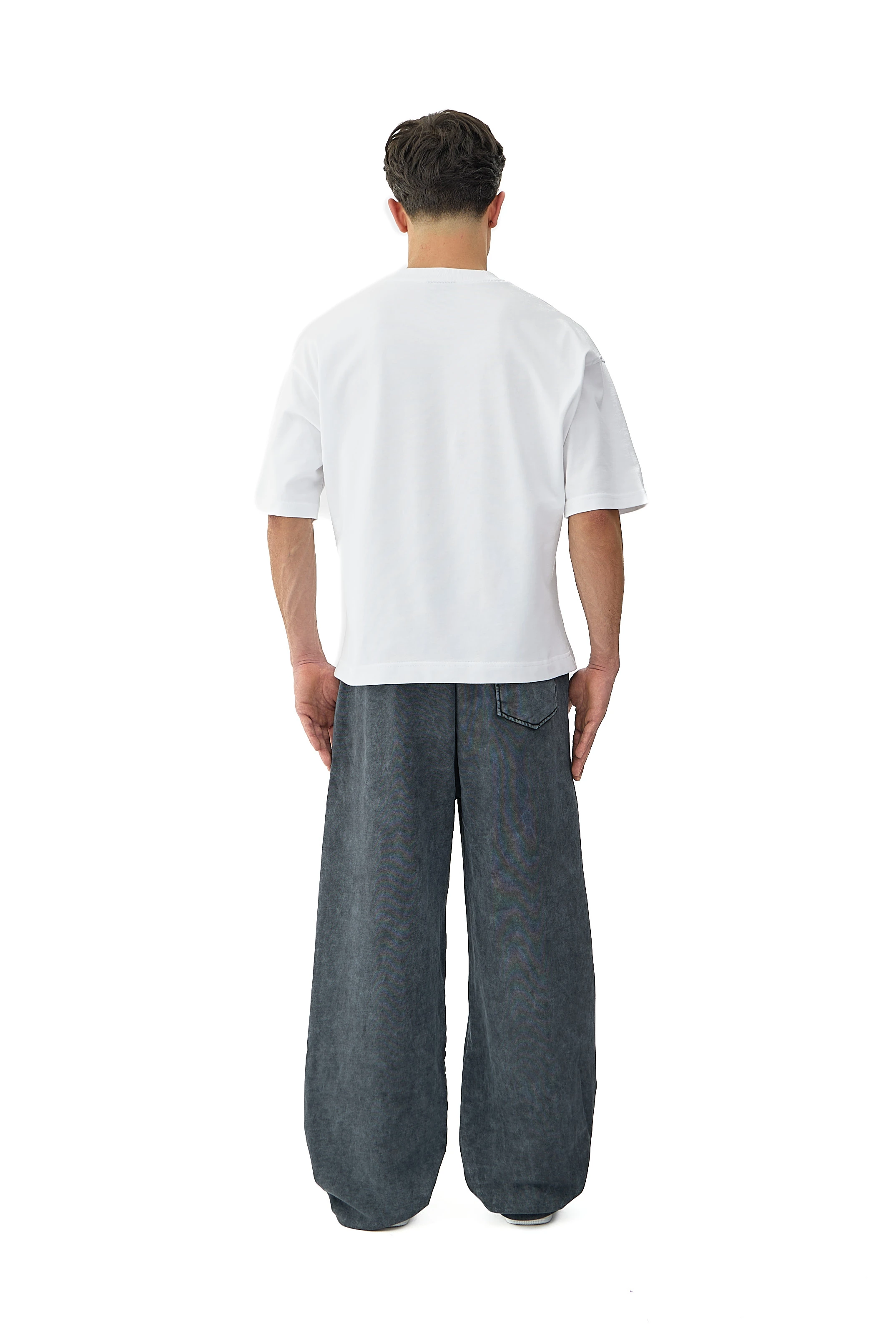 Oil Washed Yıkamalı Ayarlanabilir Paça Oversize Eşofman Altı