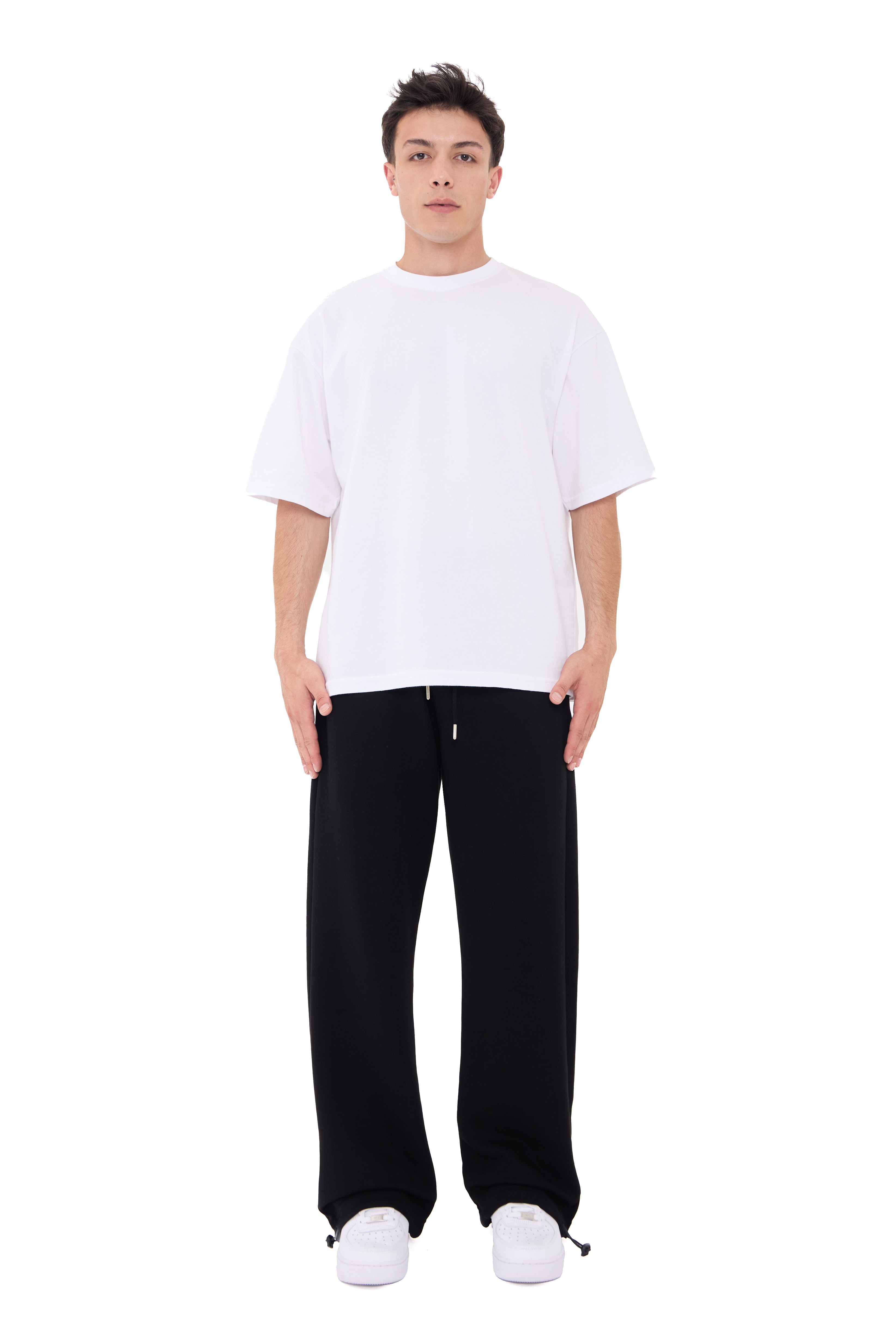  Hitup Premium Basic Ayarlanabilir Paça Oversize Eşofman Altı 