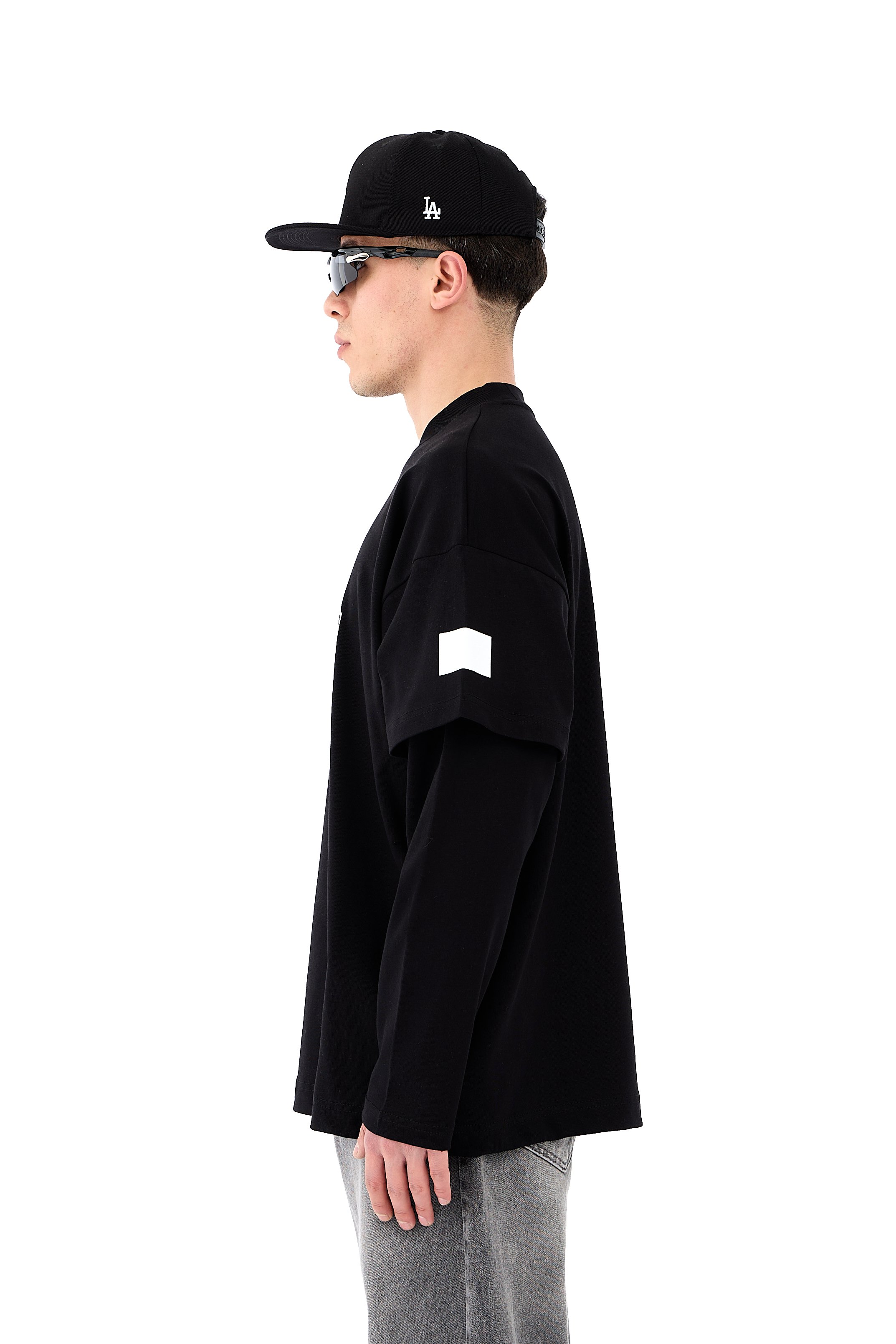 Five Four Five Baskılı Premium Oversize Long Sleeve