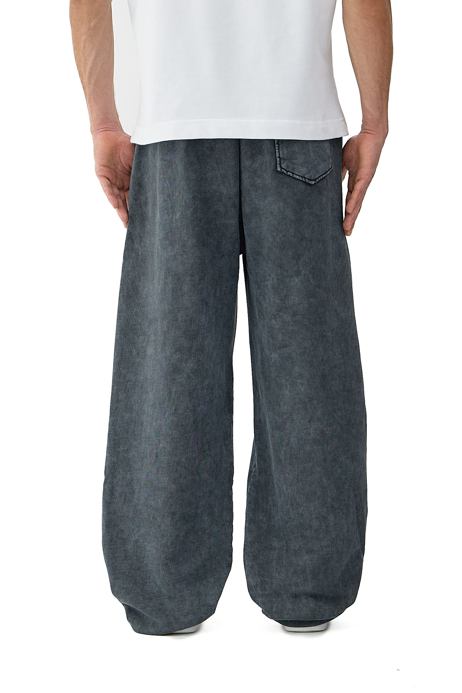 Oil Washed Yıkamalı Ayarlanabilir Paça Oversize Eşofman Altı