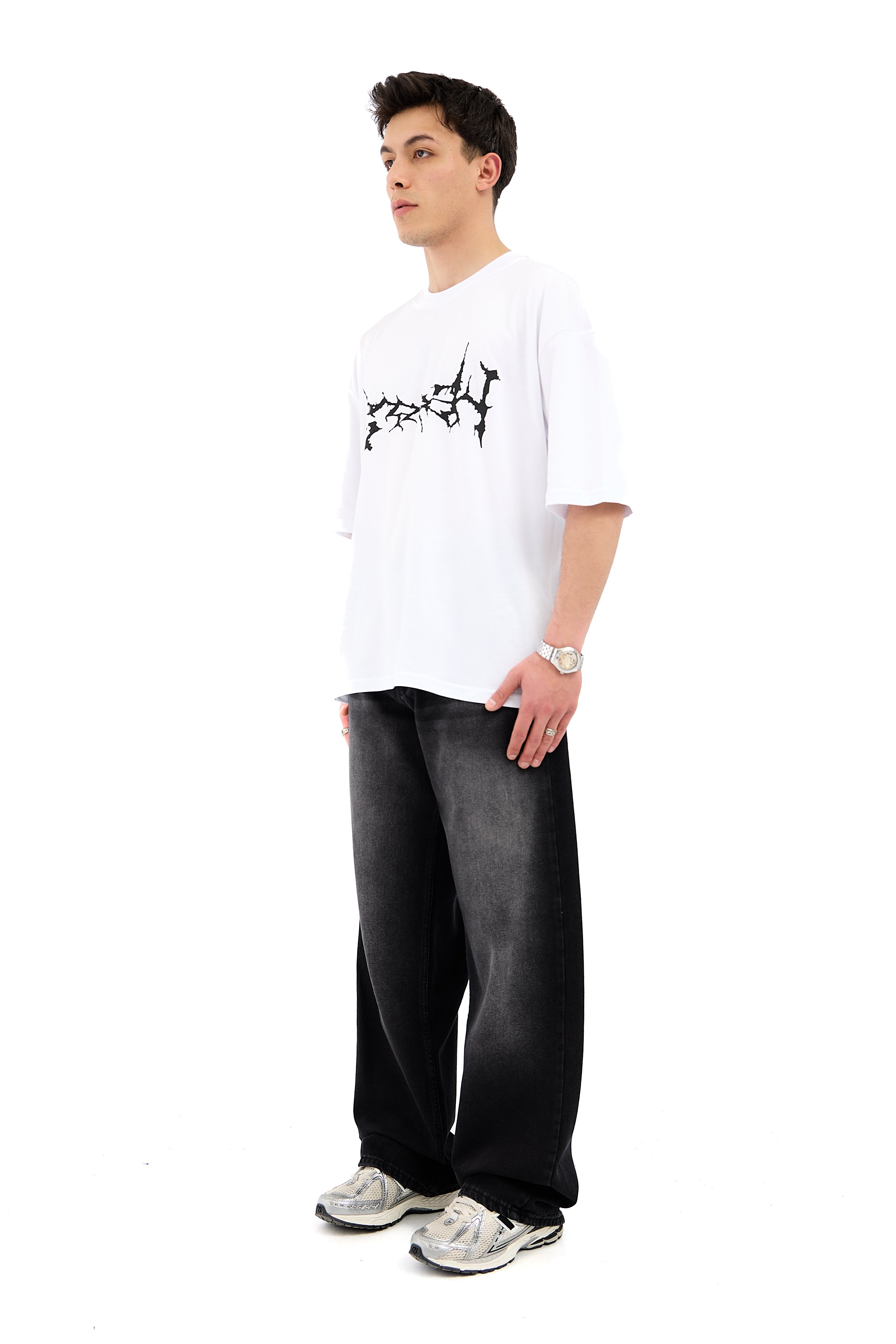 Winter Washed Super Baggy Jean