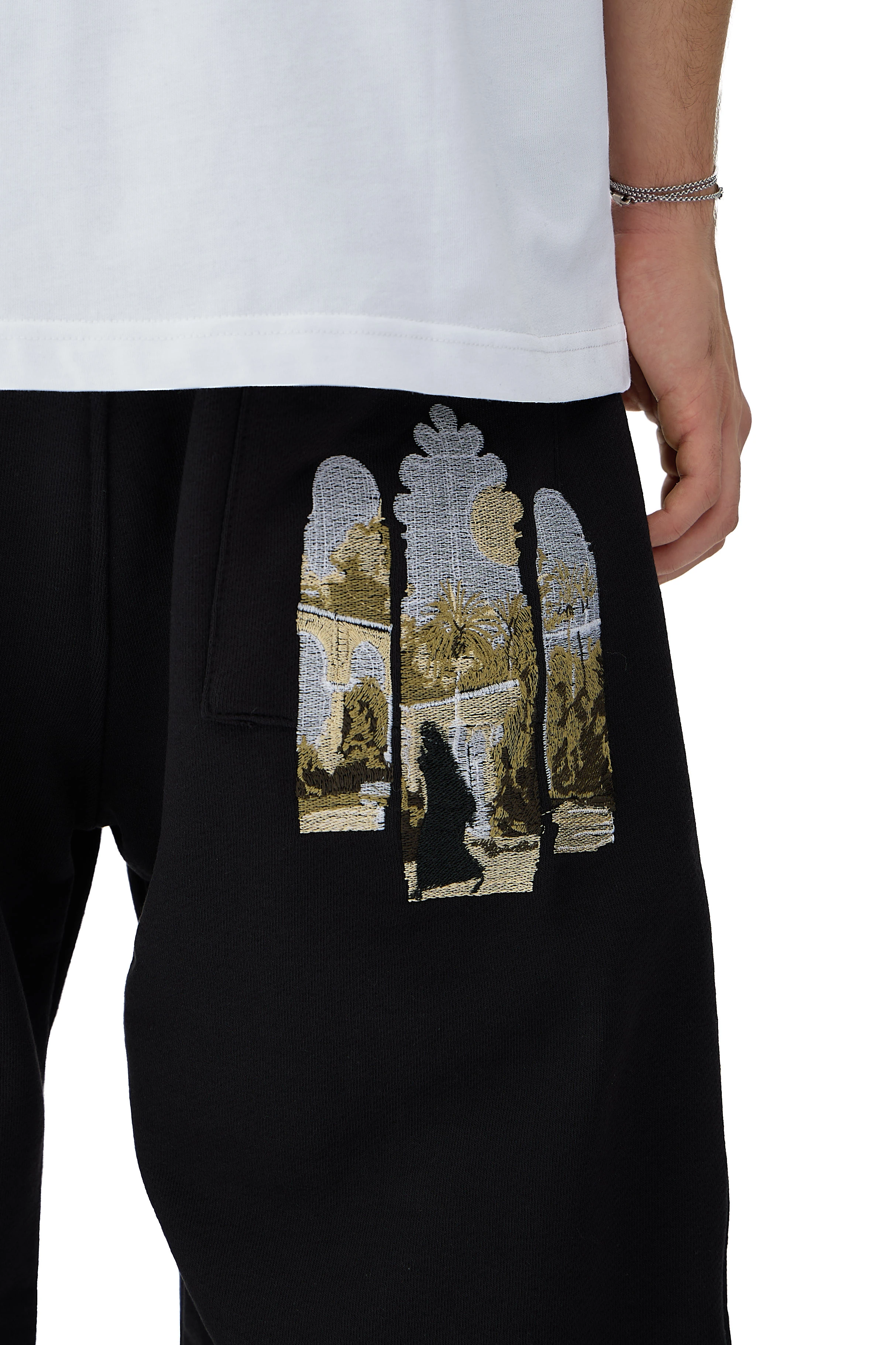 Desert Vista Nakış Detaylı Premium Sweatpant