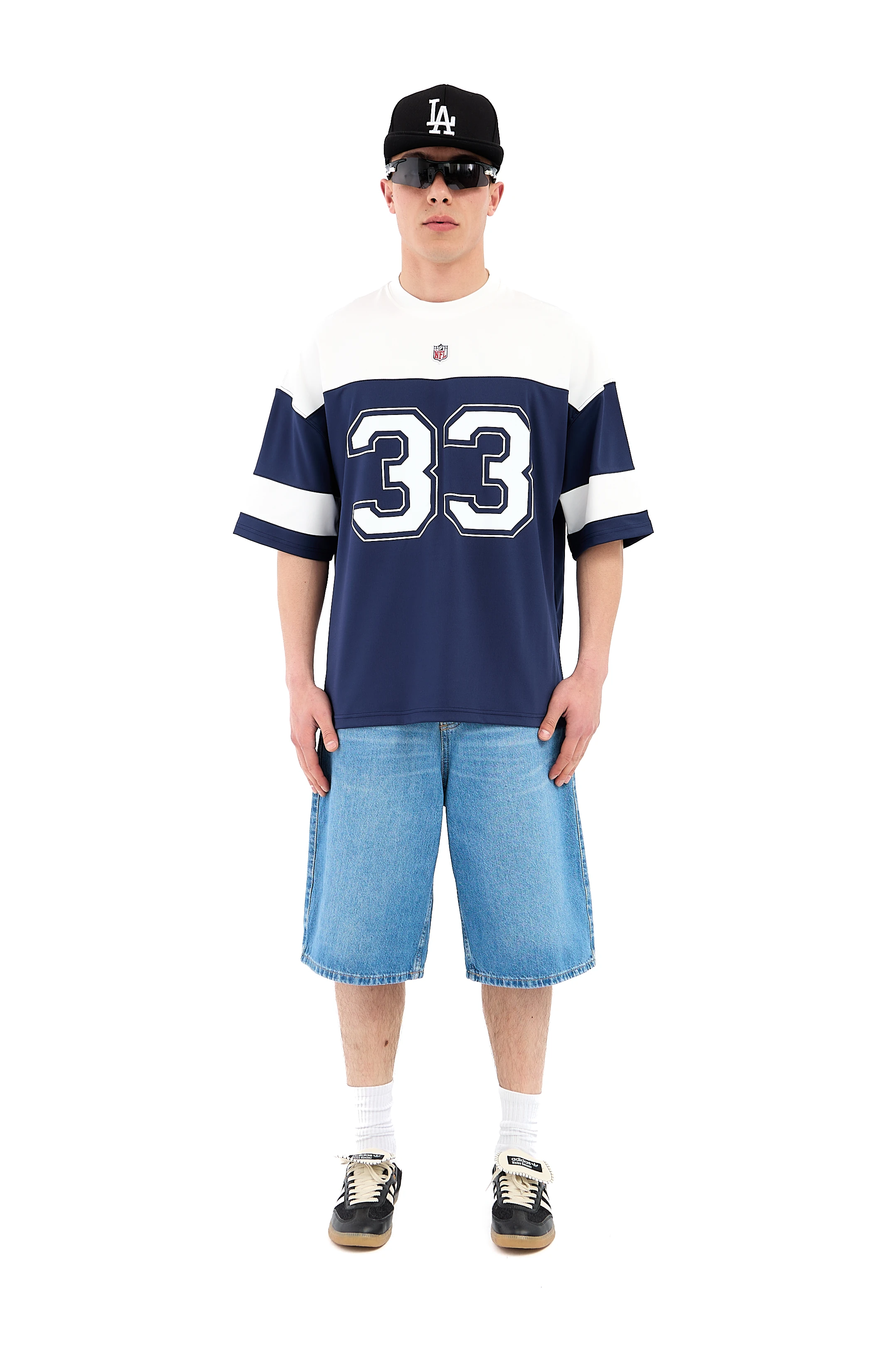 33 Baskılı Bisiklet Yaka Forma