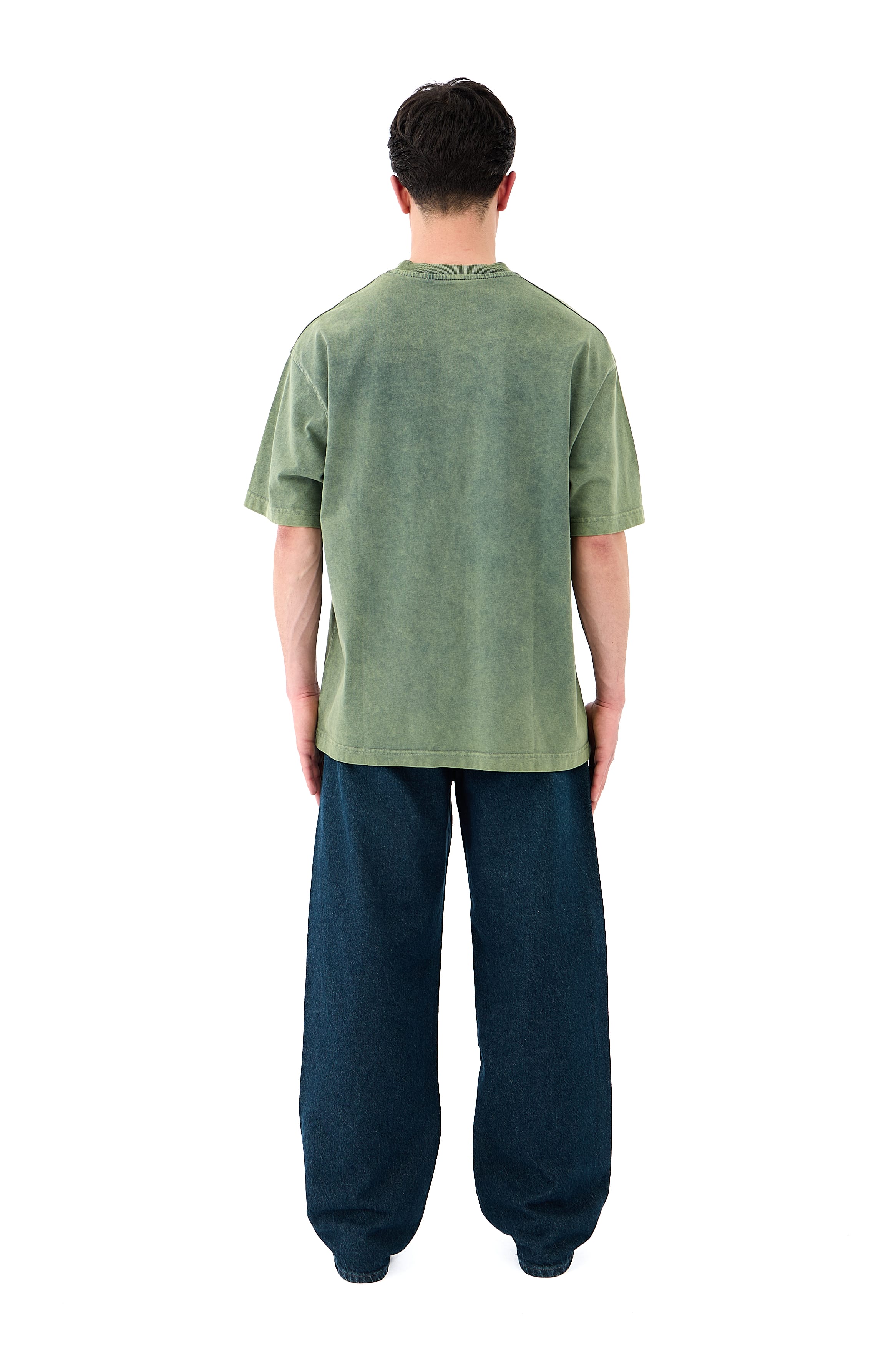 Acid Washed Basic Oversize Tişört