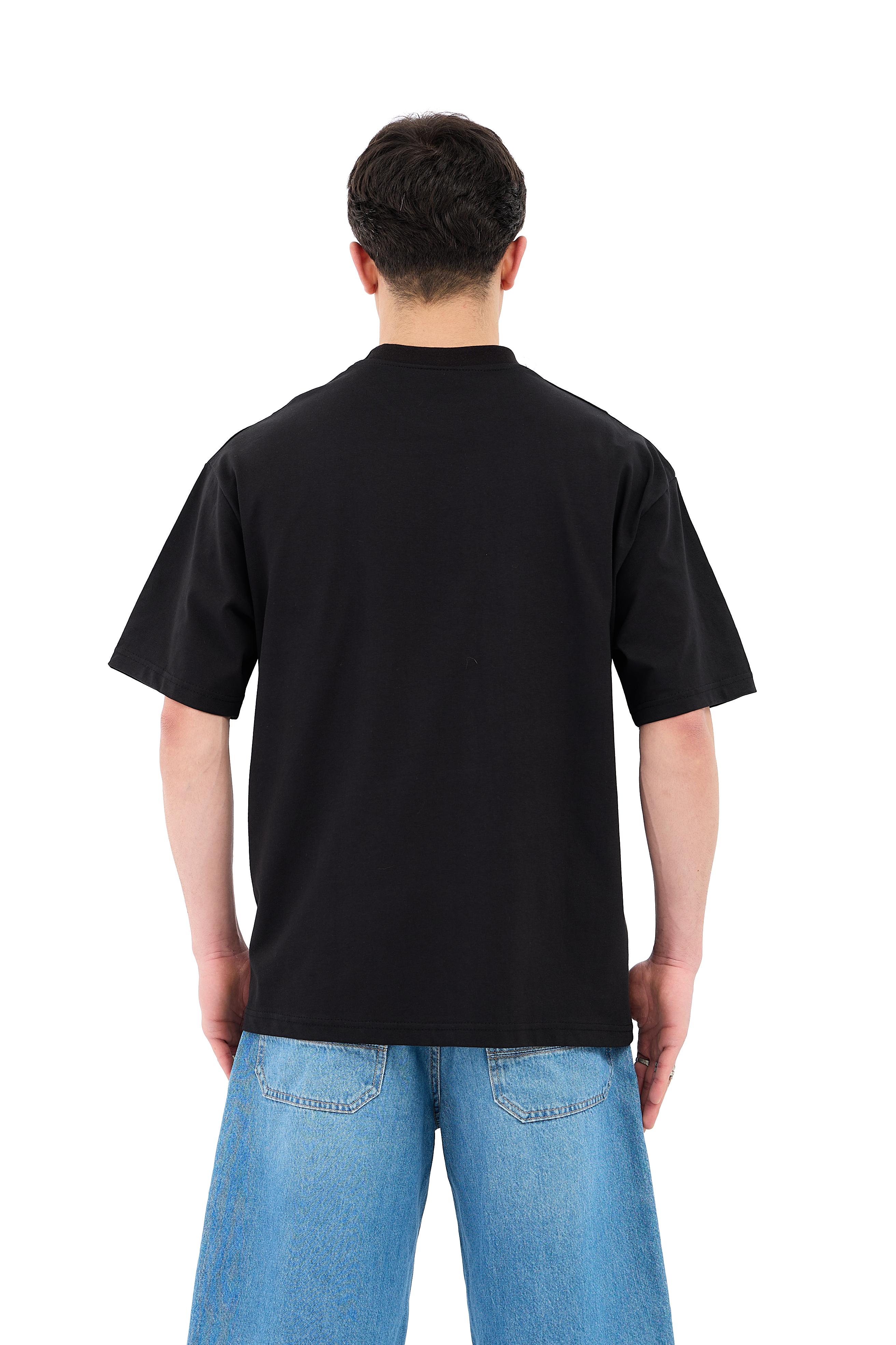 Revial Baskı Detay Oversize Tişörta