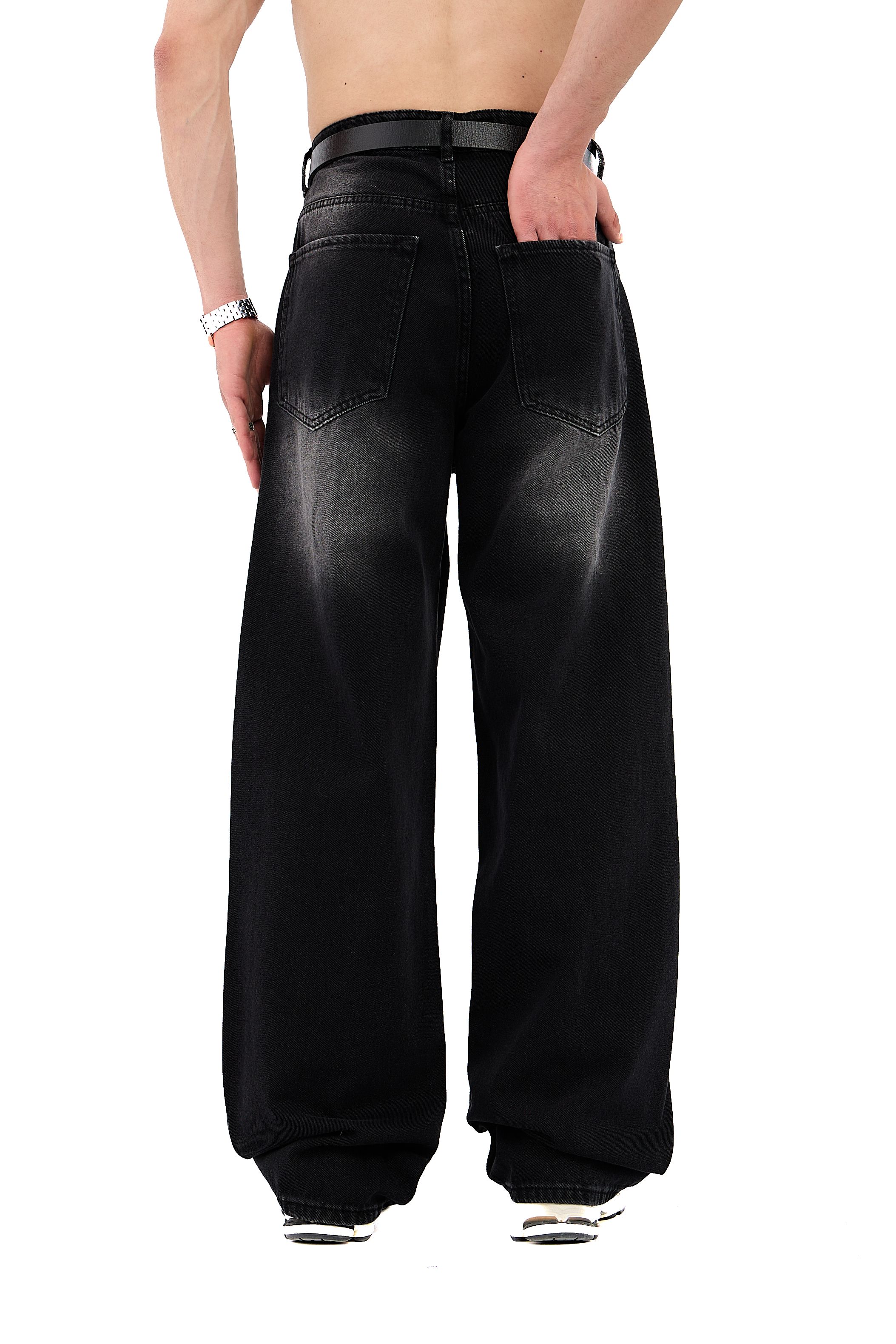 Winter Washed Super Baggy Jean