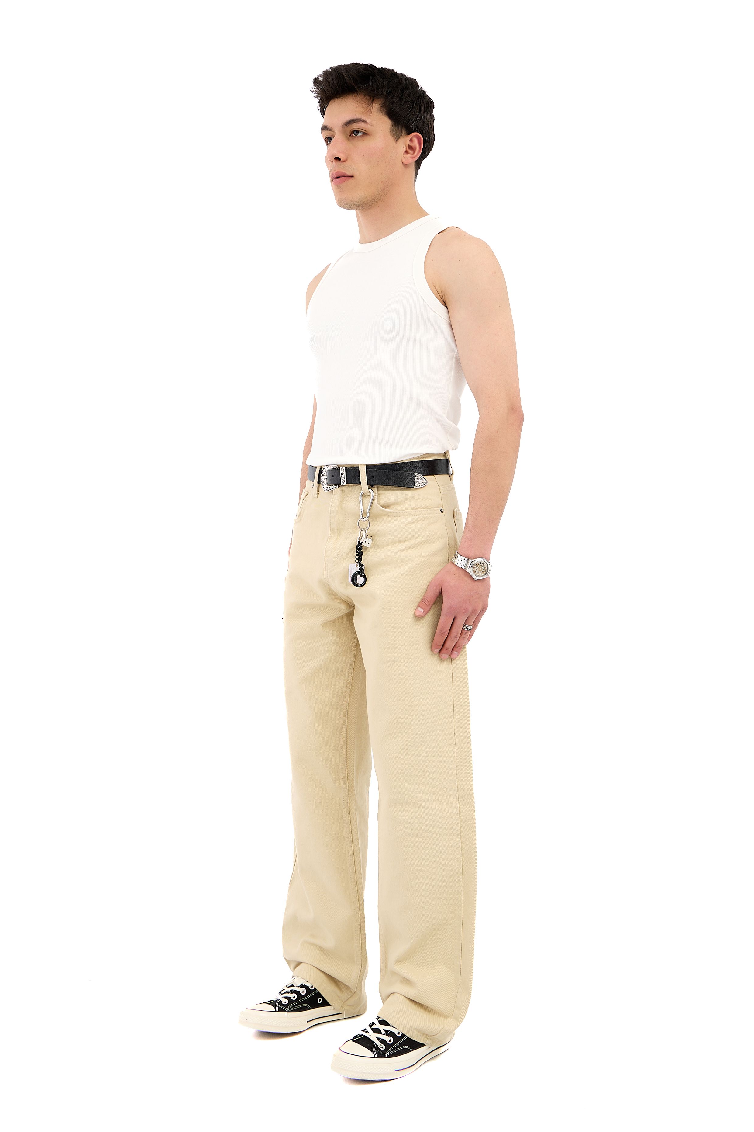 Premium Top Tank Atlet  - KREM