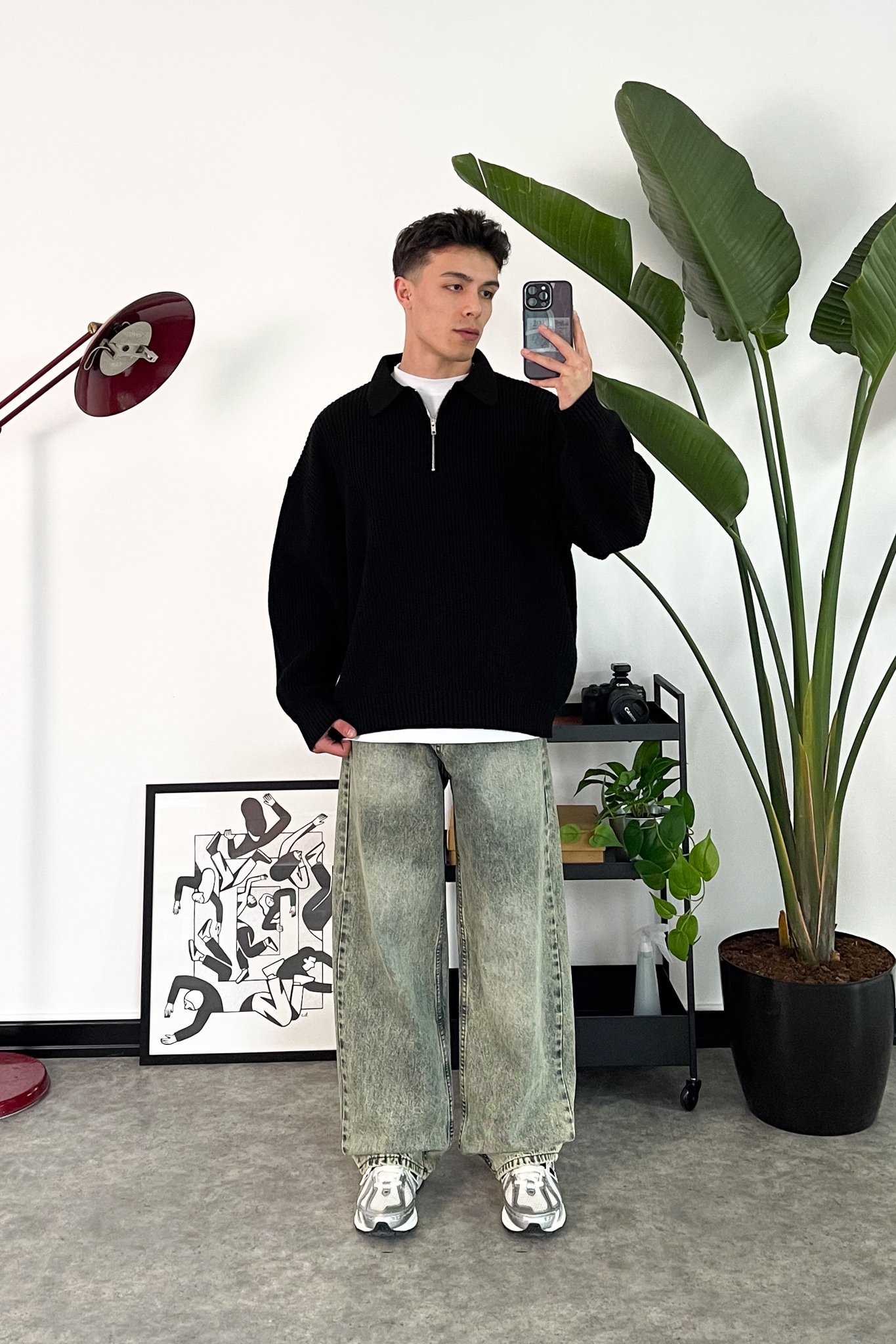 Premium Washed Baggy Jean