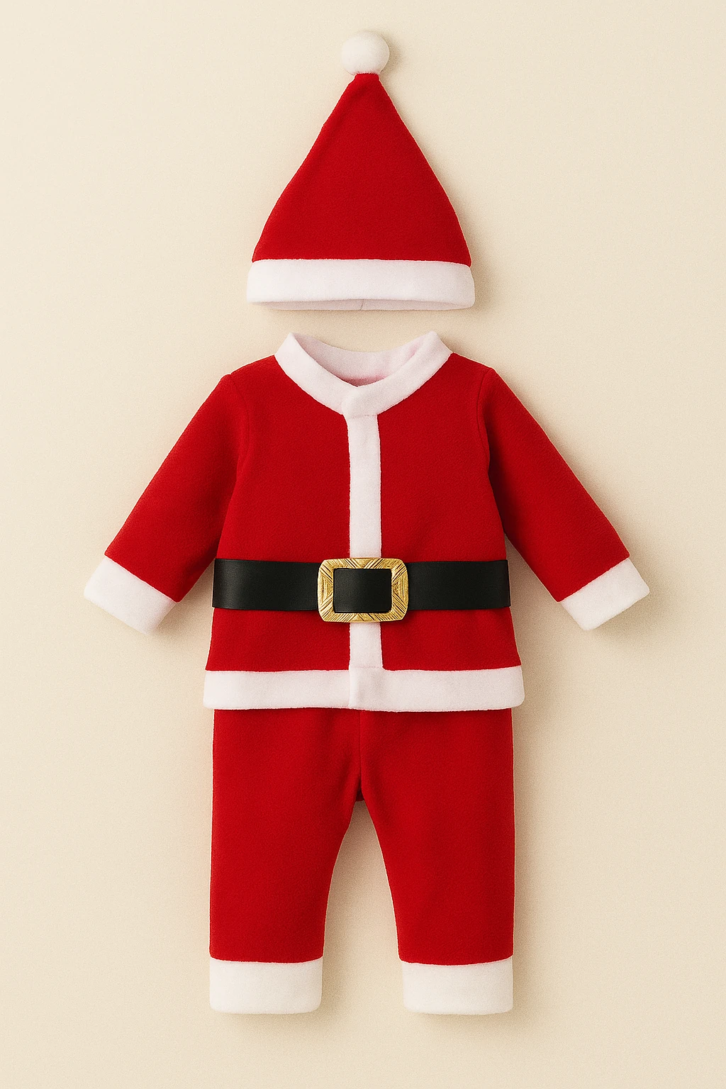 Noel Baba Erkek Bebek Çocuk Yılbaşı Kostümü