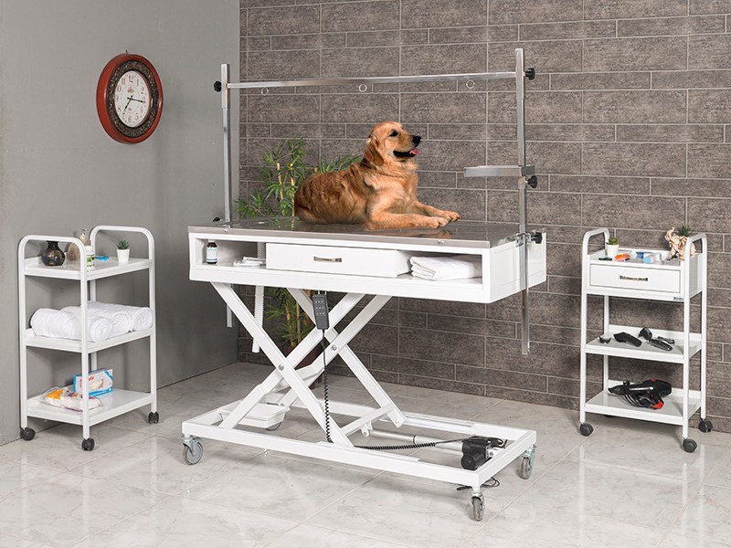 Veteriner X-Ray Röntgen Masası-Beyaz Çekmeceli | Provet-6203