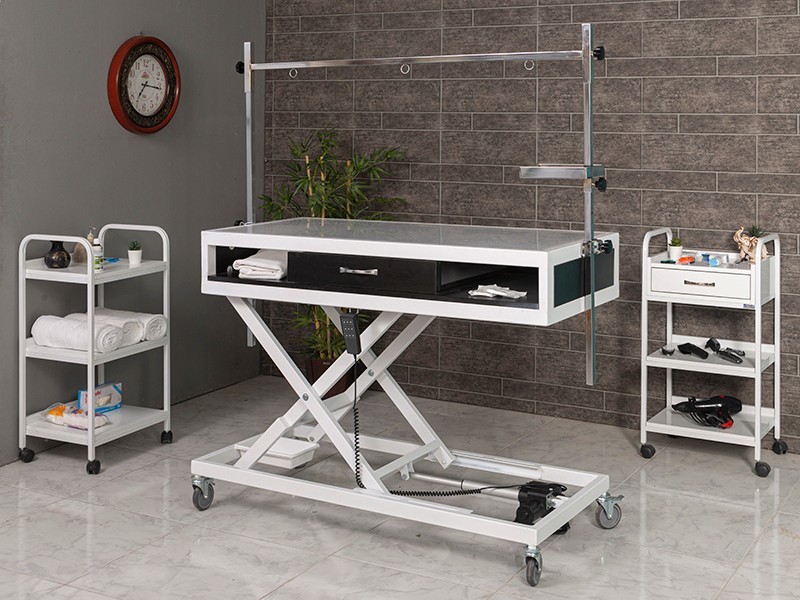 Veteriner X-Ray Röntgen Masası-Siyah Çekmeceli | Provet-6204