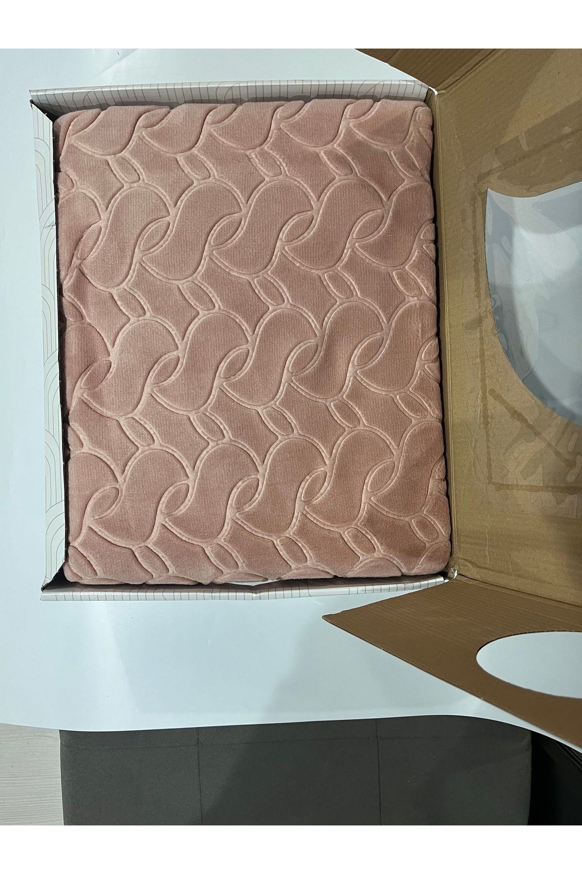 MERİNOS ELEGANCE TEK KİŞİLİK BATTANİYE - gül defne