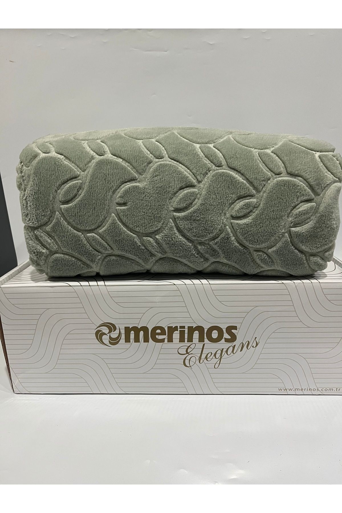 MERİNOS ELEGANCE TEK KİŞİLİK BATTANİYE - yeşil