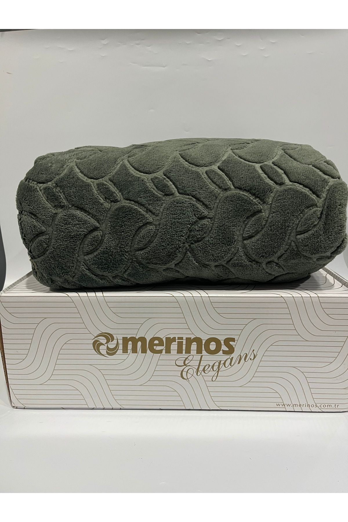 MERİNOS ELEGANCE TEK KİŞİLİK BATTANİYE - haki̇
