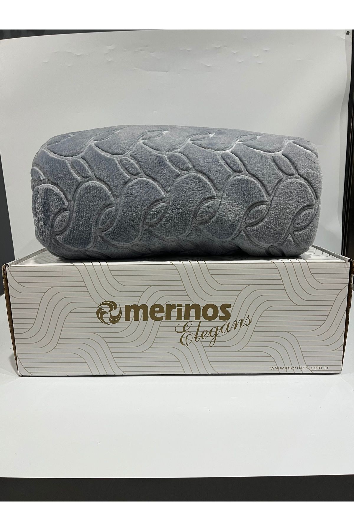 MERİNOS ELEGANCE TEK KİŞİLİK BATTANİYE - i̇ndi̇go