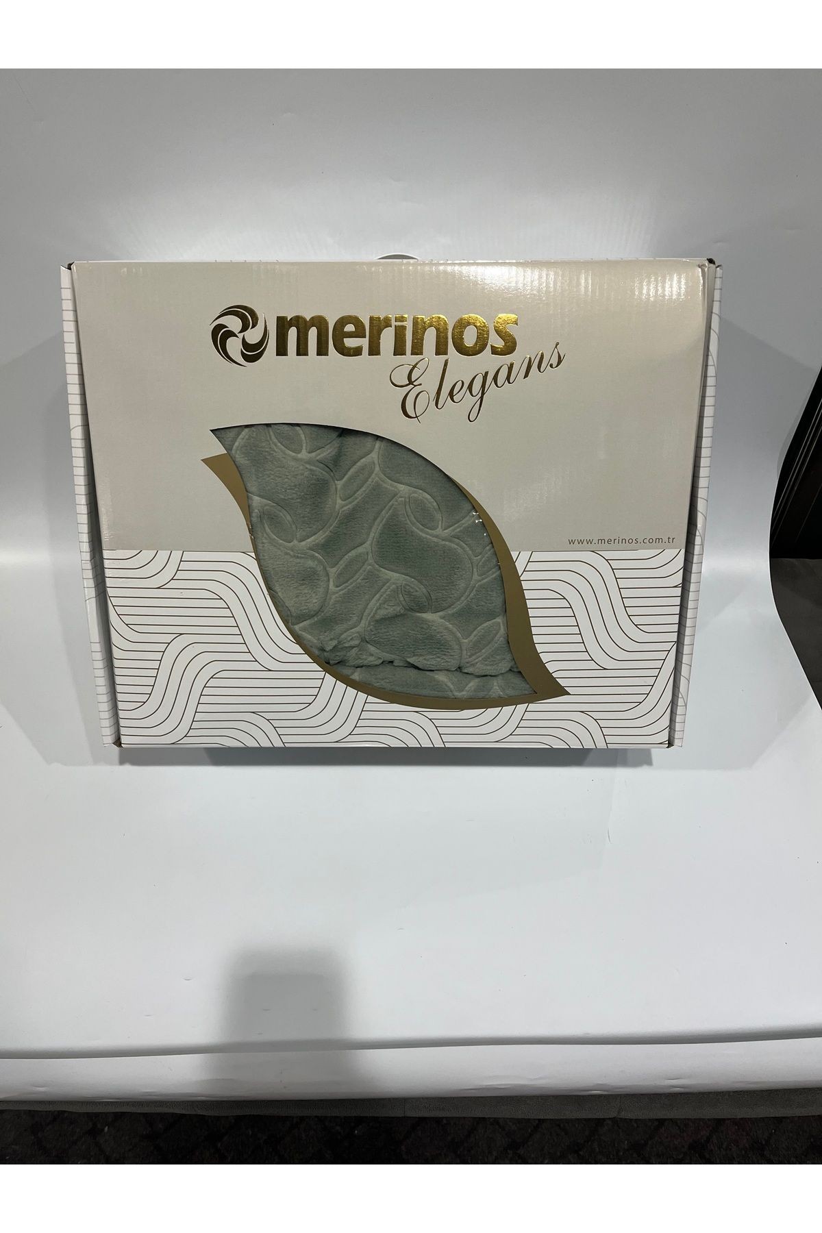 MERİNOS ELEGANCE TEK KİŞİLİK BATTANİYE - yeşil