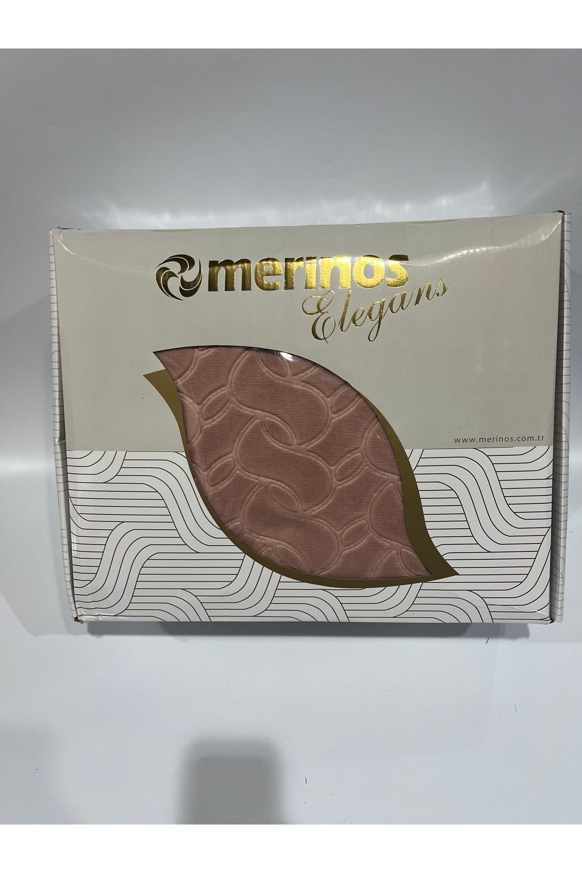 MERİNOS ELEGANCE TEK KİŞİLİK BATTANİYE - gül defne