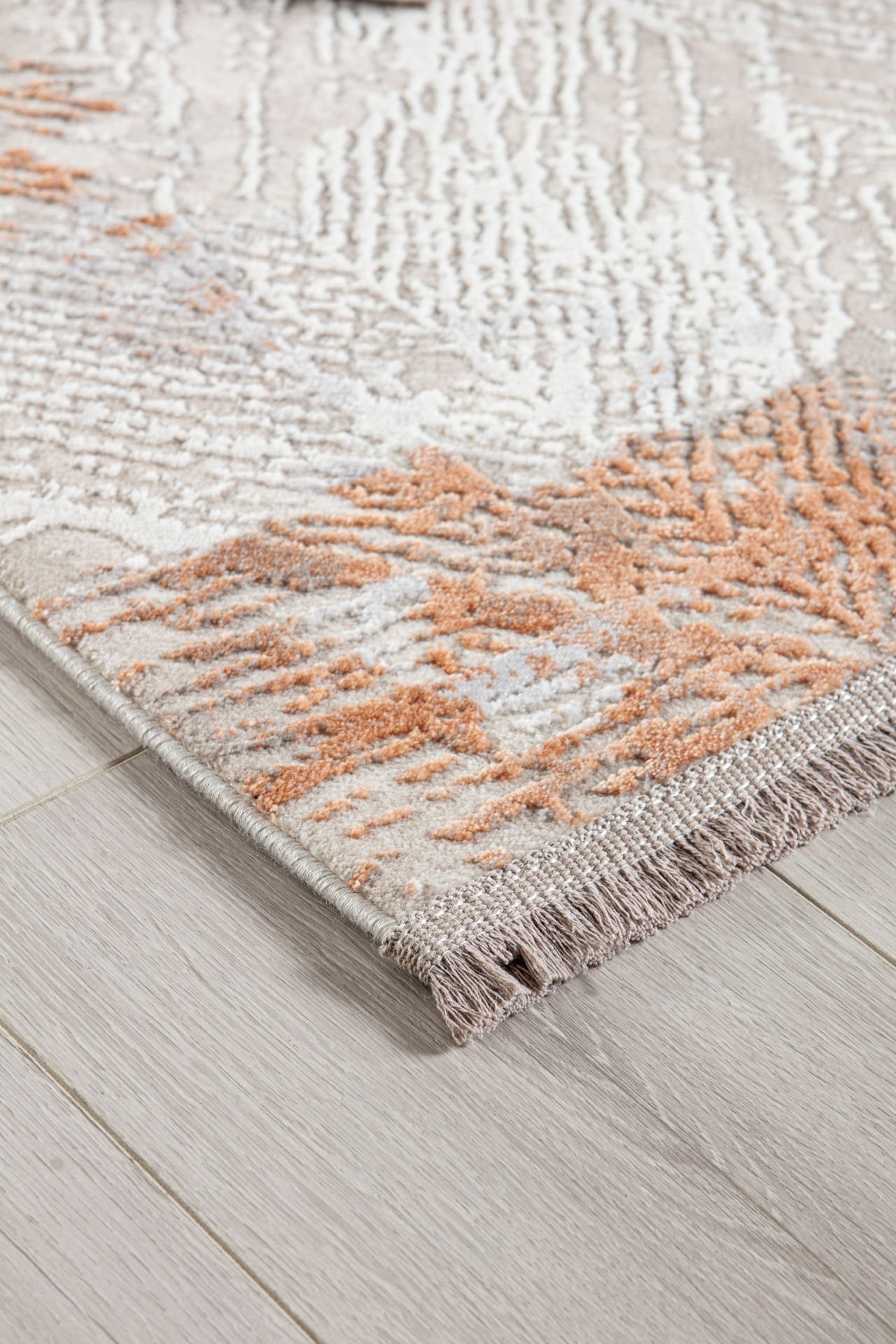 Artemis Halı Artex - 02509B - Krem Bordo Halı